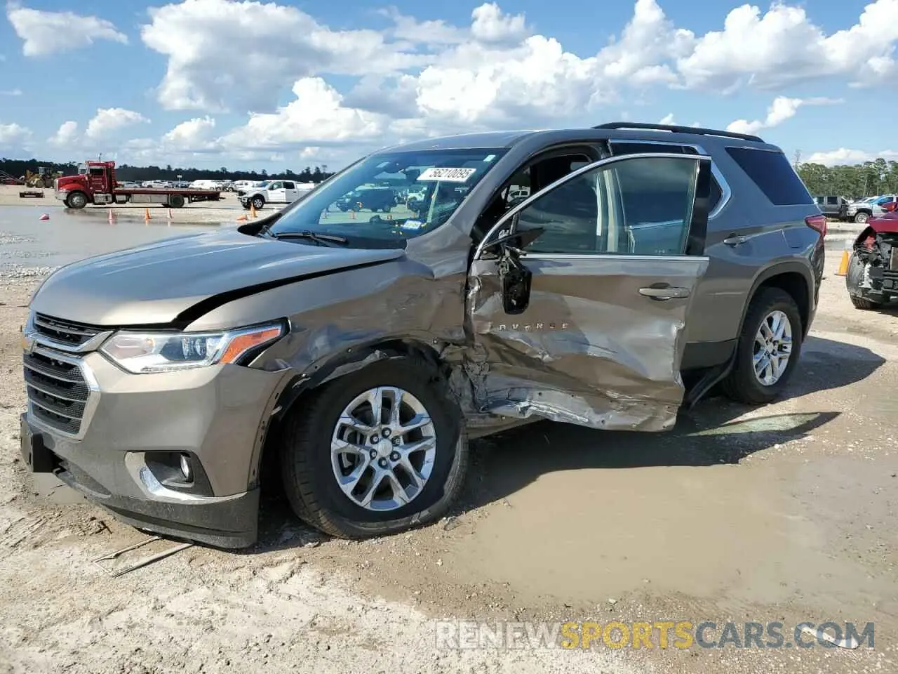 1 Фотография поврежденного автомобиля 1GNERGKW4KJ183767 CHEVROLET TRAVERSE 2019