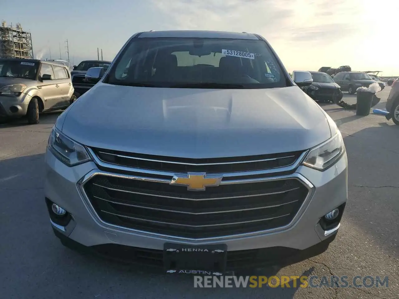5 Photograph of a damaged car 1GNERGKW4KJ219845 CHEVROLET TRAVERSE 2019