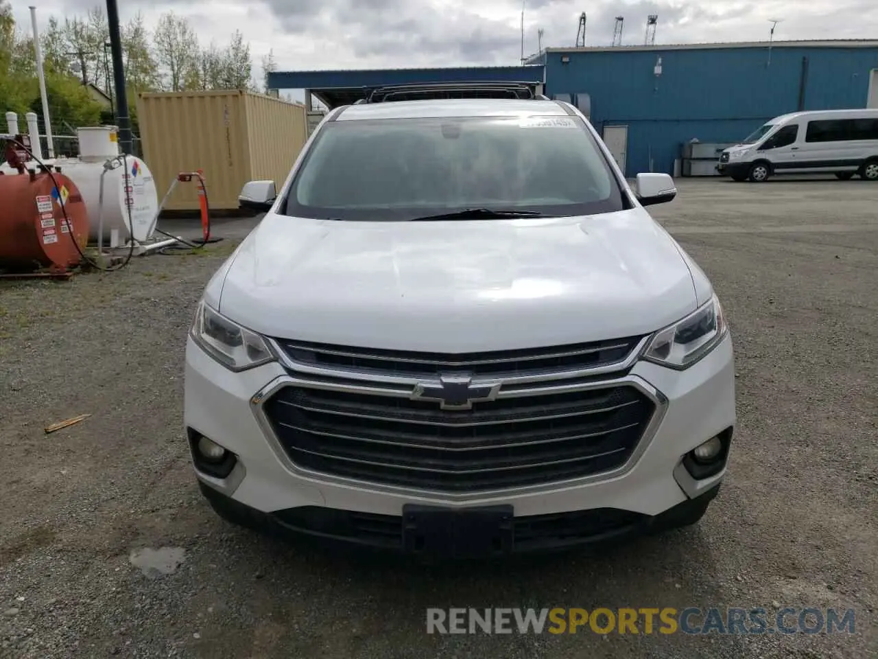5 Photograph of a damaged car 1GNERGKW5KJ207932 CHEVROLET TRAVERSE 2019