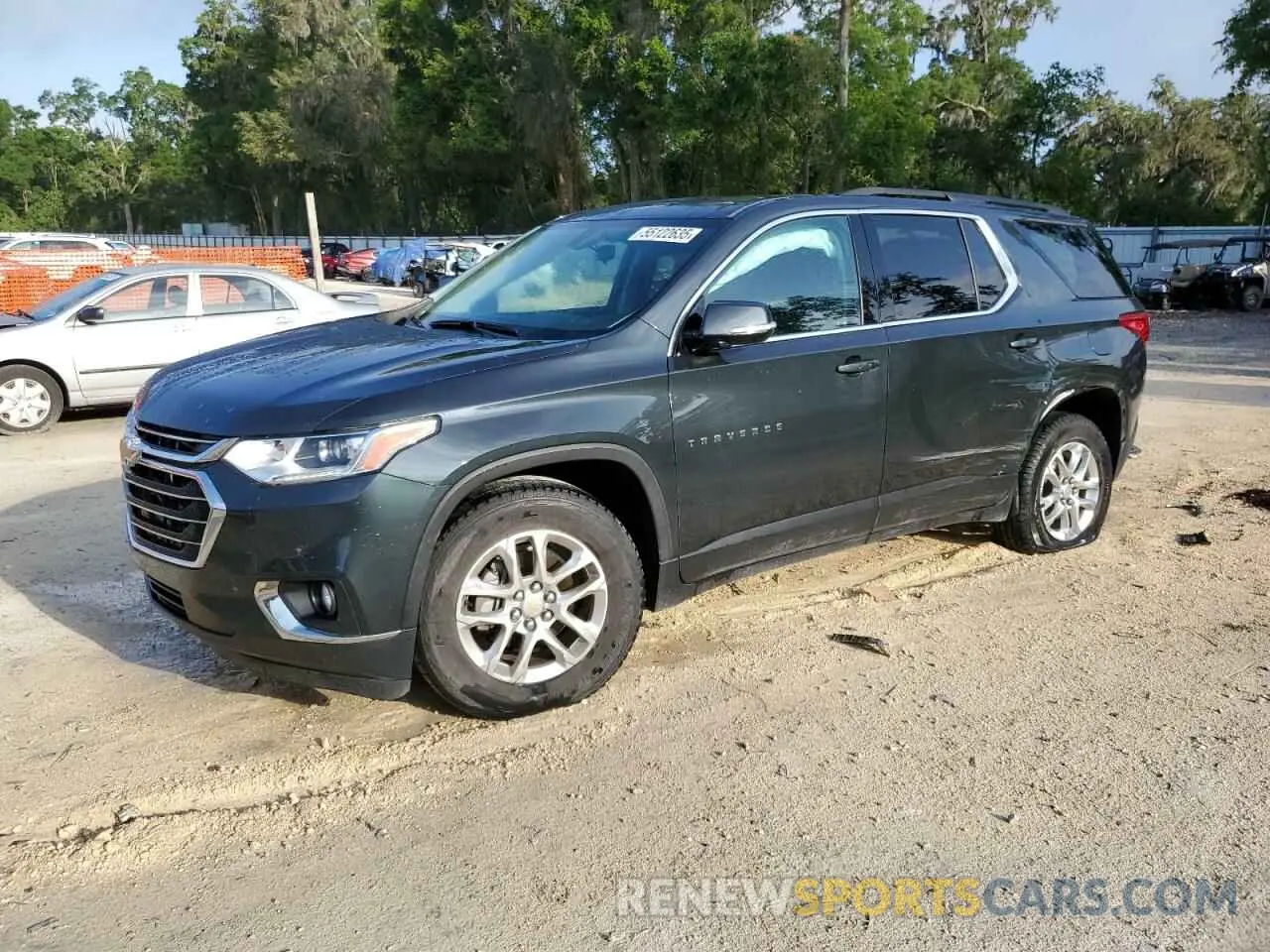 1 Фотография поврежденного автомобиля 1GNERGKW5KJ249839 CHEVROLET TRAVERSE 2019