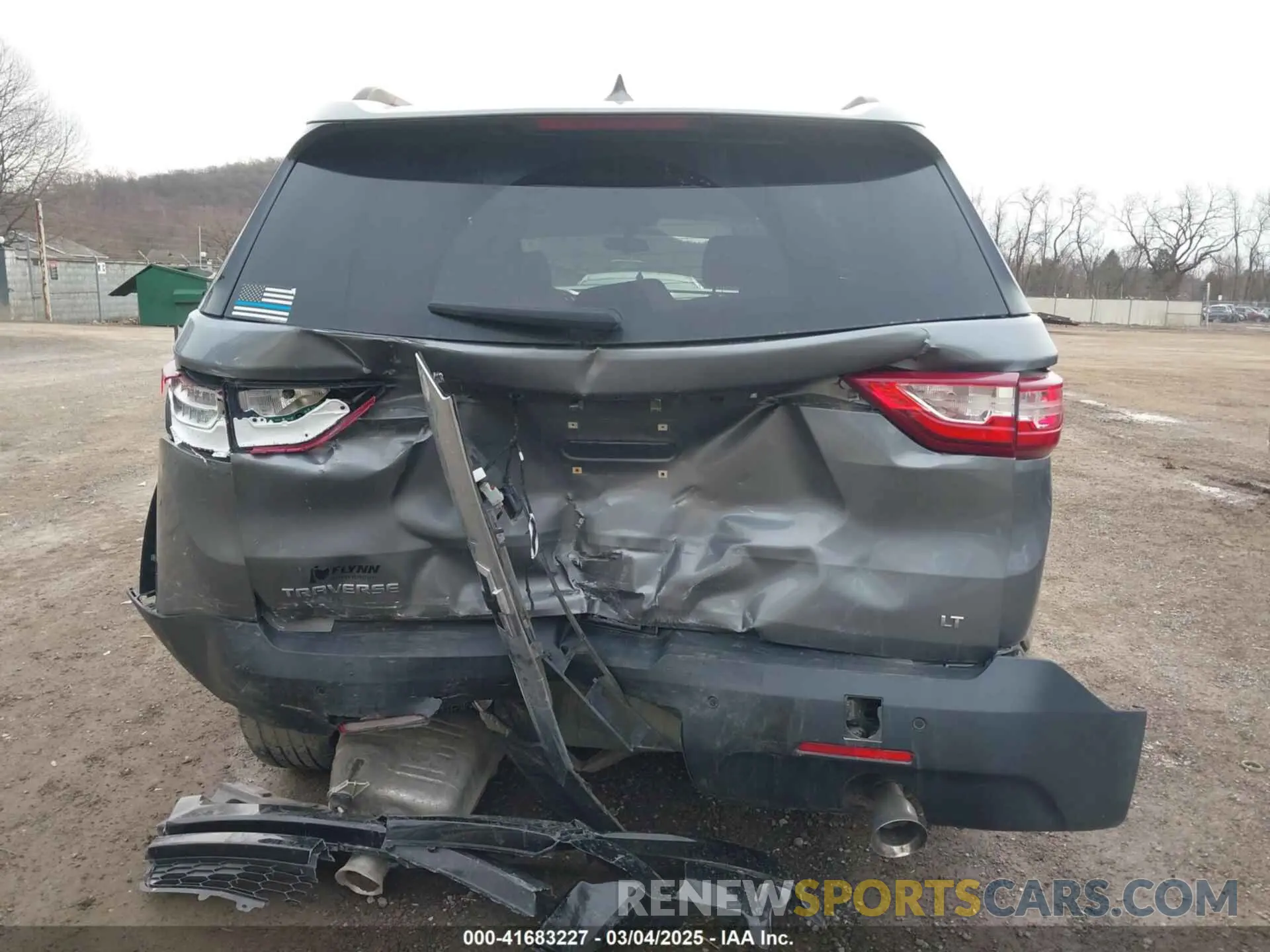 16 Фотография поврежденного автомобиля 1GNERGKW9KJ276624 CHEVROLET TRAVERSE 2019
