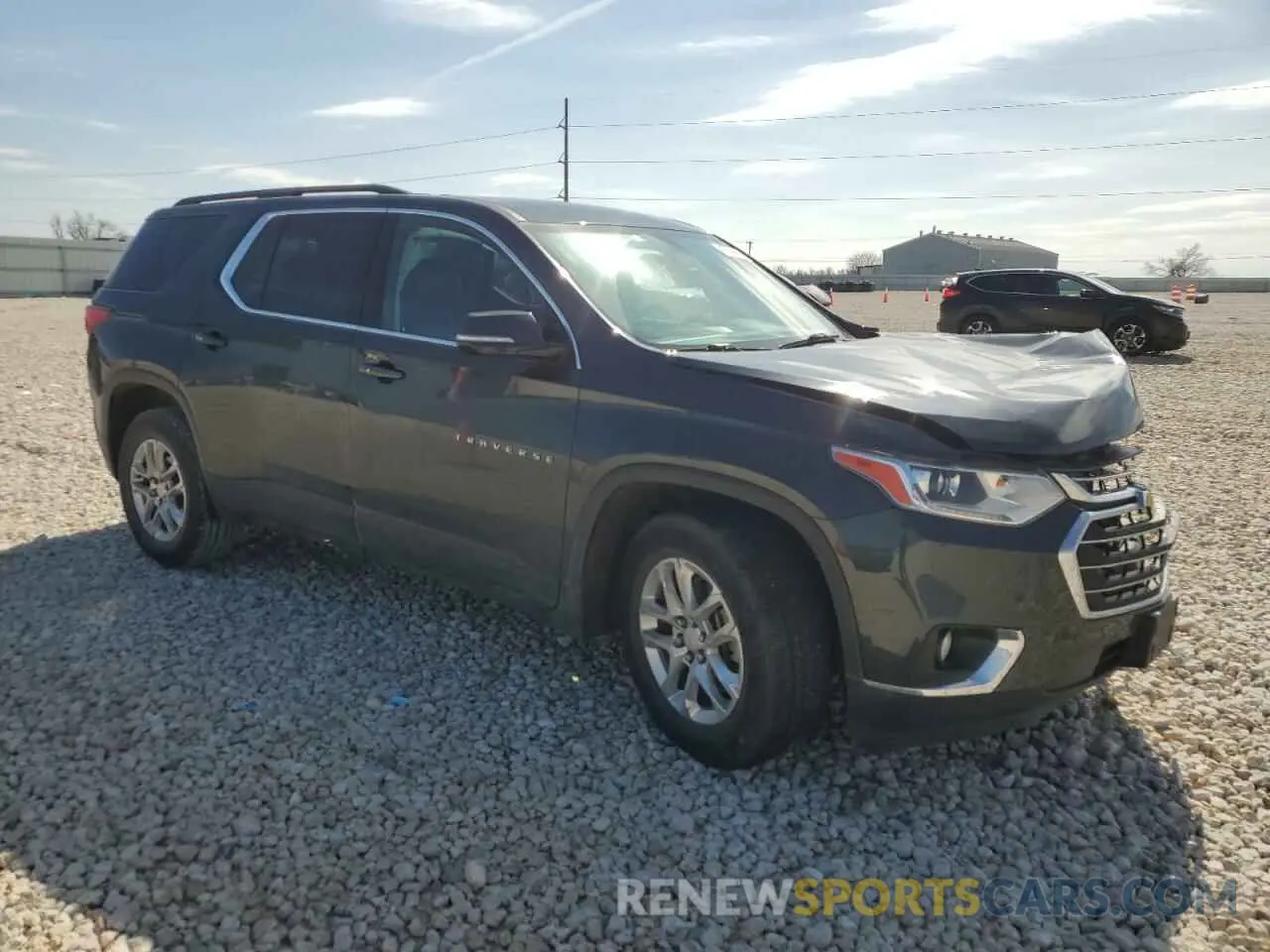 4 Photograph of a damaged car 1GNERHKW1KJ139893 CHEVROLET TRAVERSE 2019