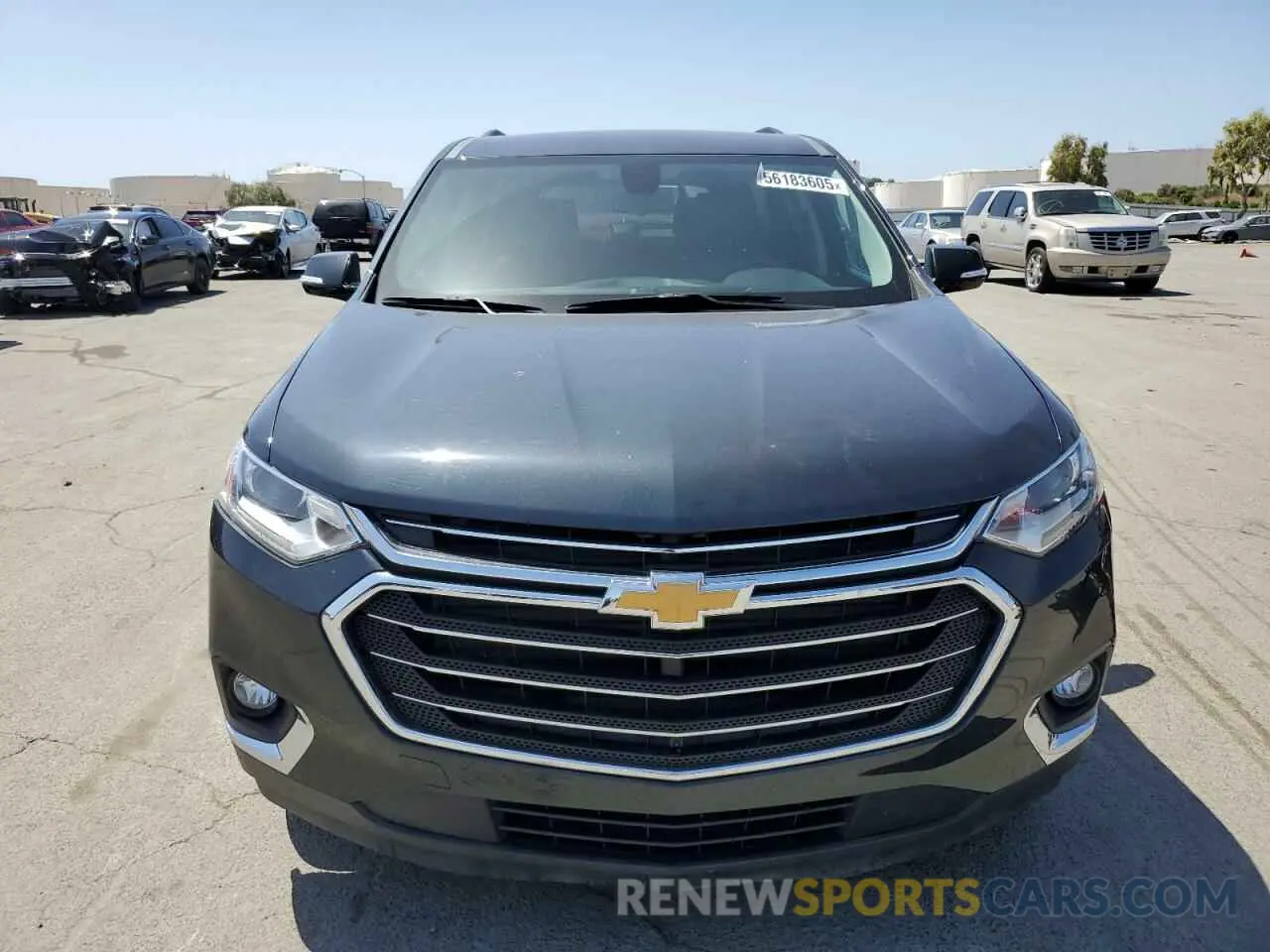 5 Photograph of a damaged car 1GNERHKW2KJ162552 CHEVROLET TRAVERSE 2019