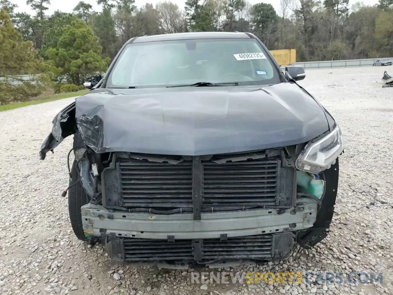 5 Photograph of a damaged car 1GNERHKW3KJ132296 CHEVROLET TRAVERSE 2019