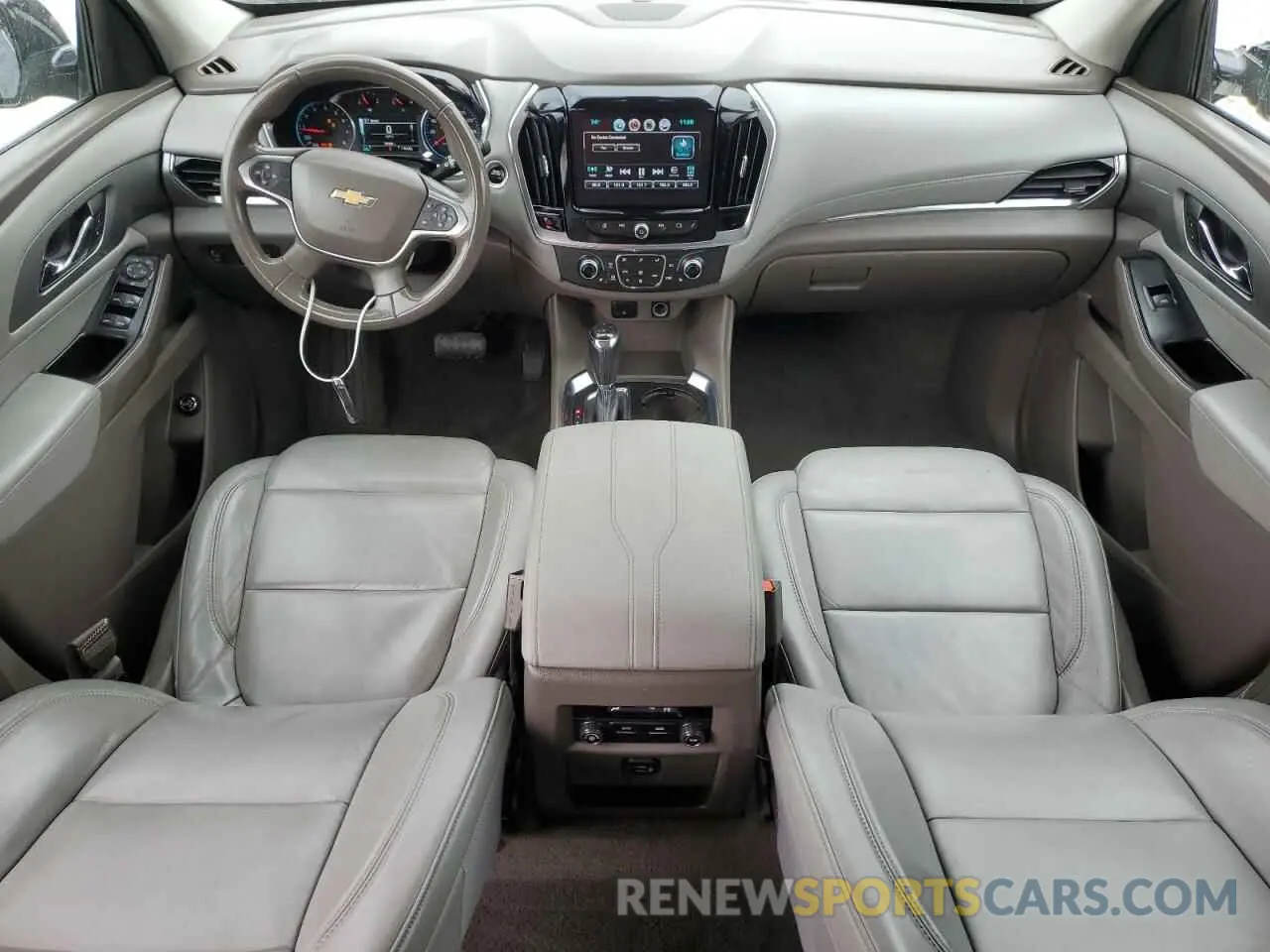 8 Photograph of a damaged car 1GNERHKW3KJ132296 CHEVROLET TRAVERSE 2019