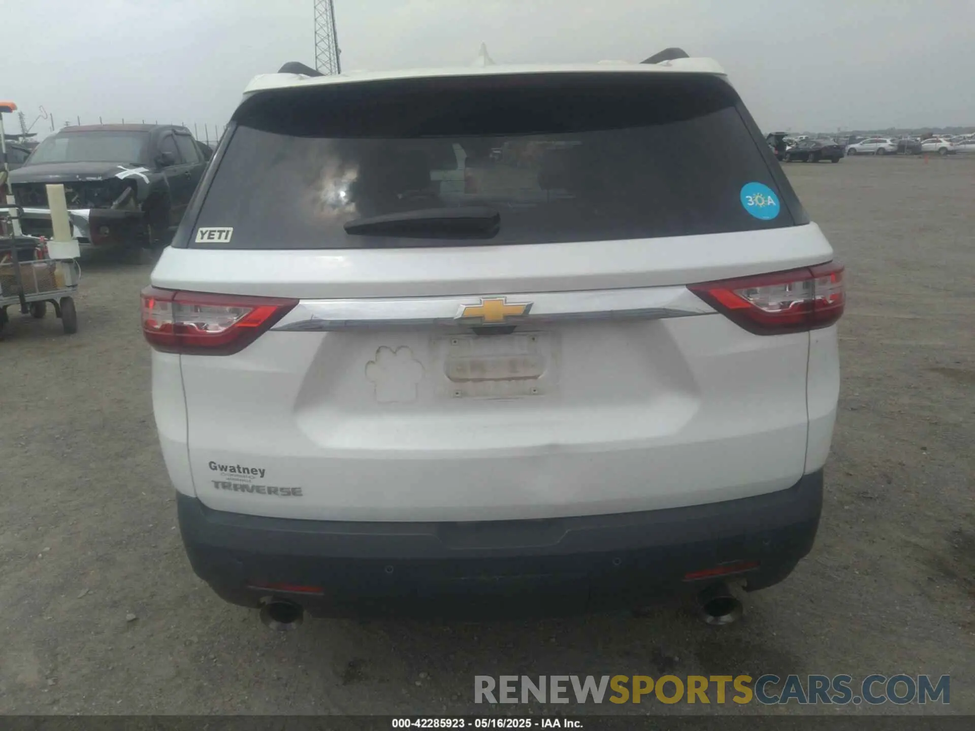 16 Photograph of a damaged car 1GNERHKW4KJ259171 CHEVROLET TRAVERSE 2019