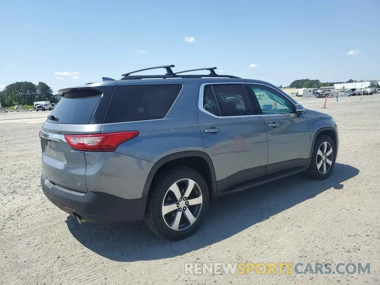 3 Photograph of a damaged car 1GNERHKW7KJ176298 CHEVROLET TRAVERSE 2019