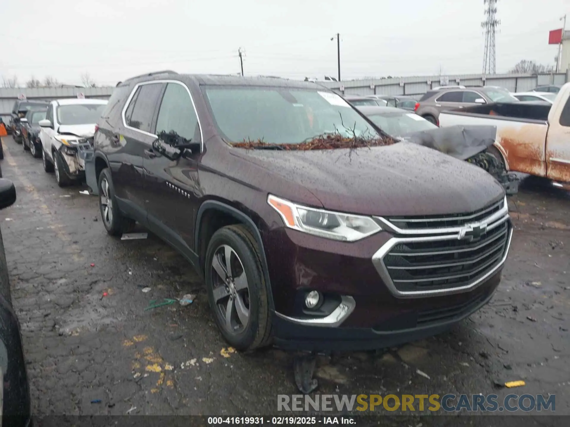 1 Фотография поврежденного автомобиля 1GNERHKW8KJ117969 CHEVROLET TRAVERSE 2019