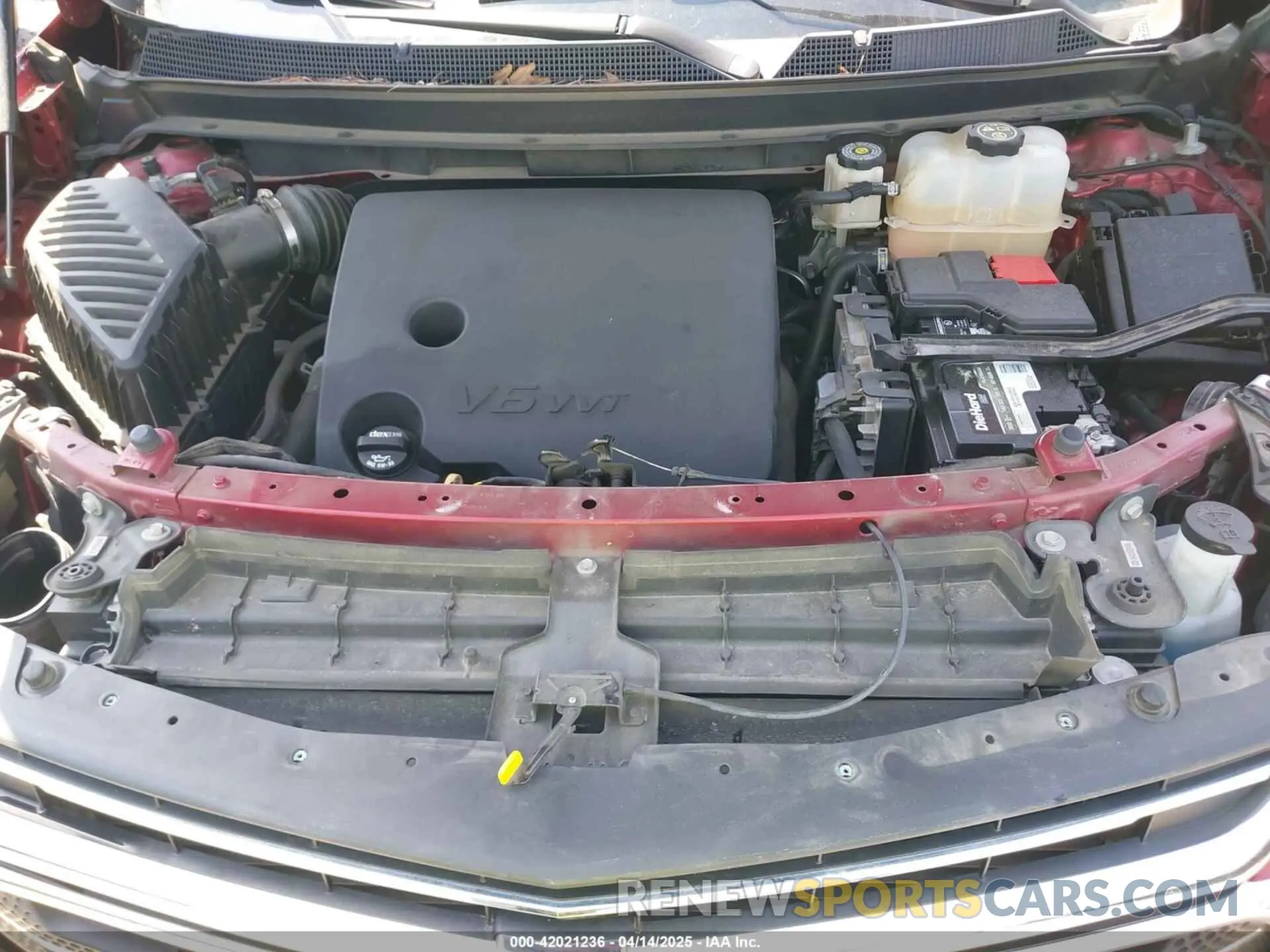 10 Photograph of a damaged car 1GNERHKW8KJ248190 CHEVROLET TRAVERSE 2019