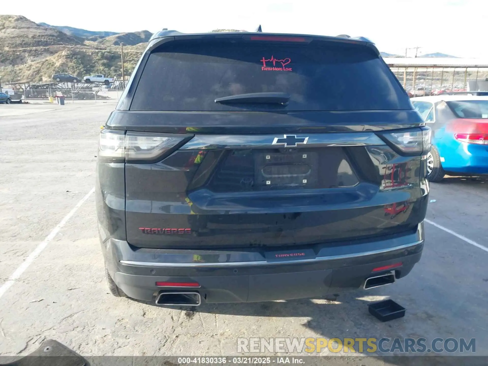 16 Photograph of a damaged car 1GNERKKW2KJ243838 CHEVROLET TRAVERSE 2019