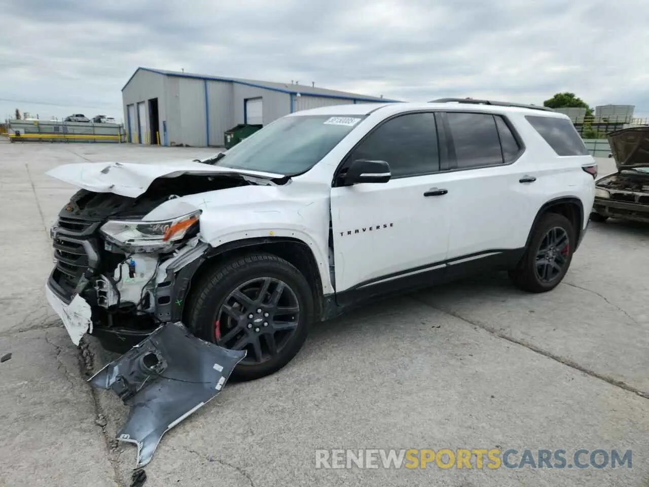 1 Photograph of a damaged car 1GNERKKW3KJ316442 CHEVROLET TRAVERSE 2019