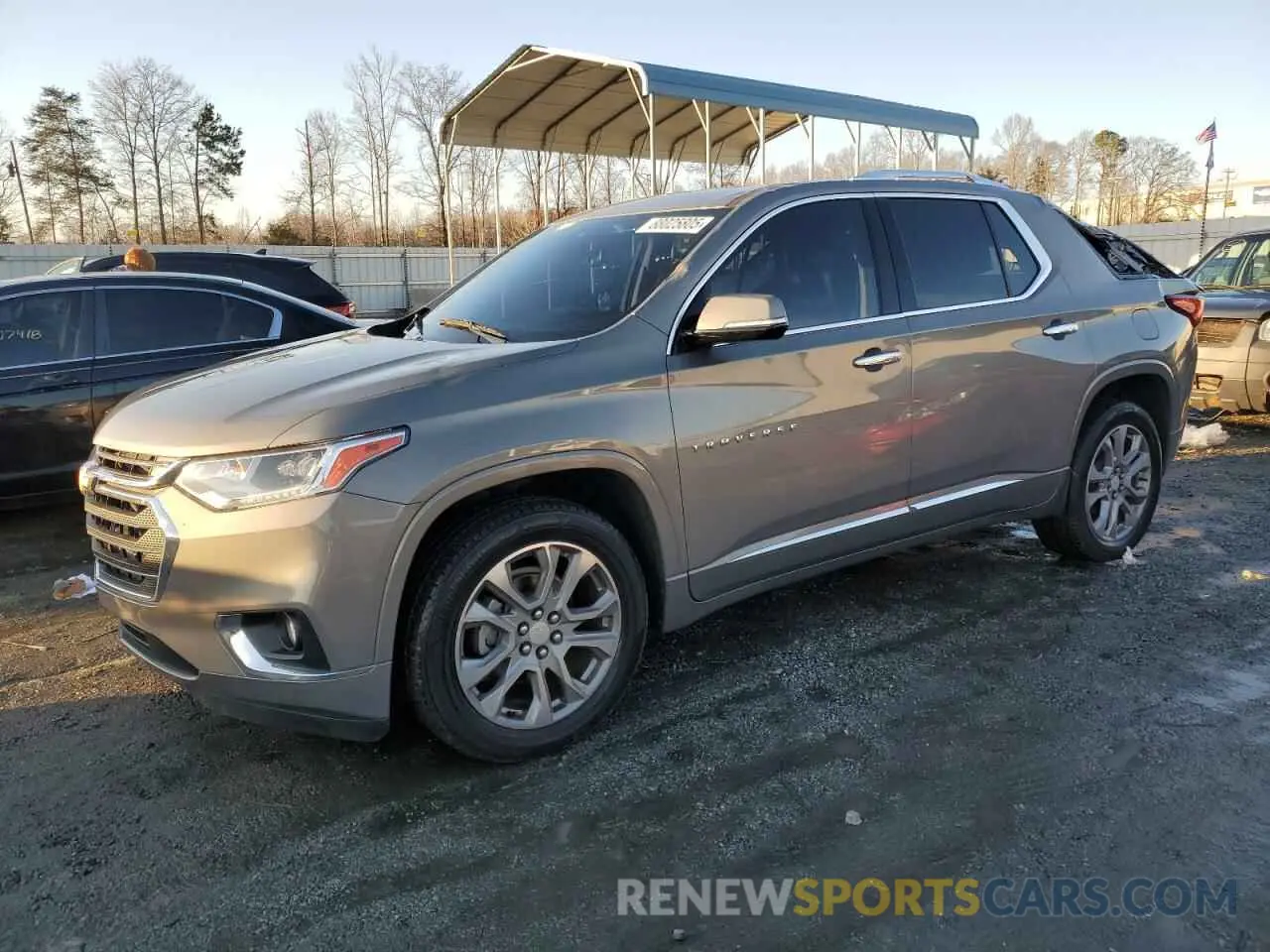 1 Photograph of a damaged car 1GNERKKW5KJ249181 CHEVROLET TRAVERSE 2019