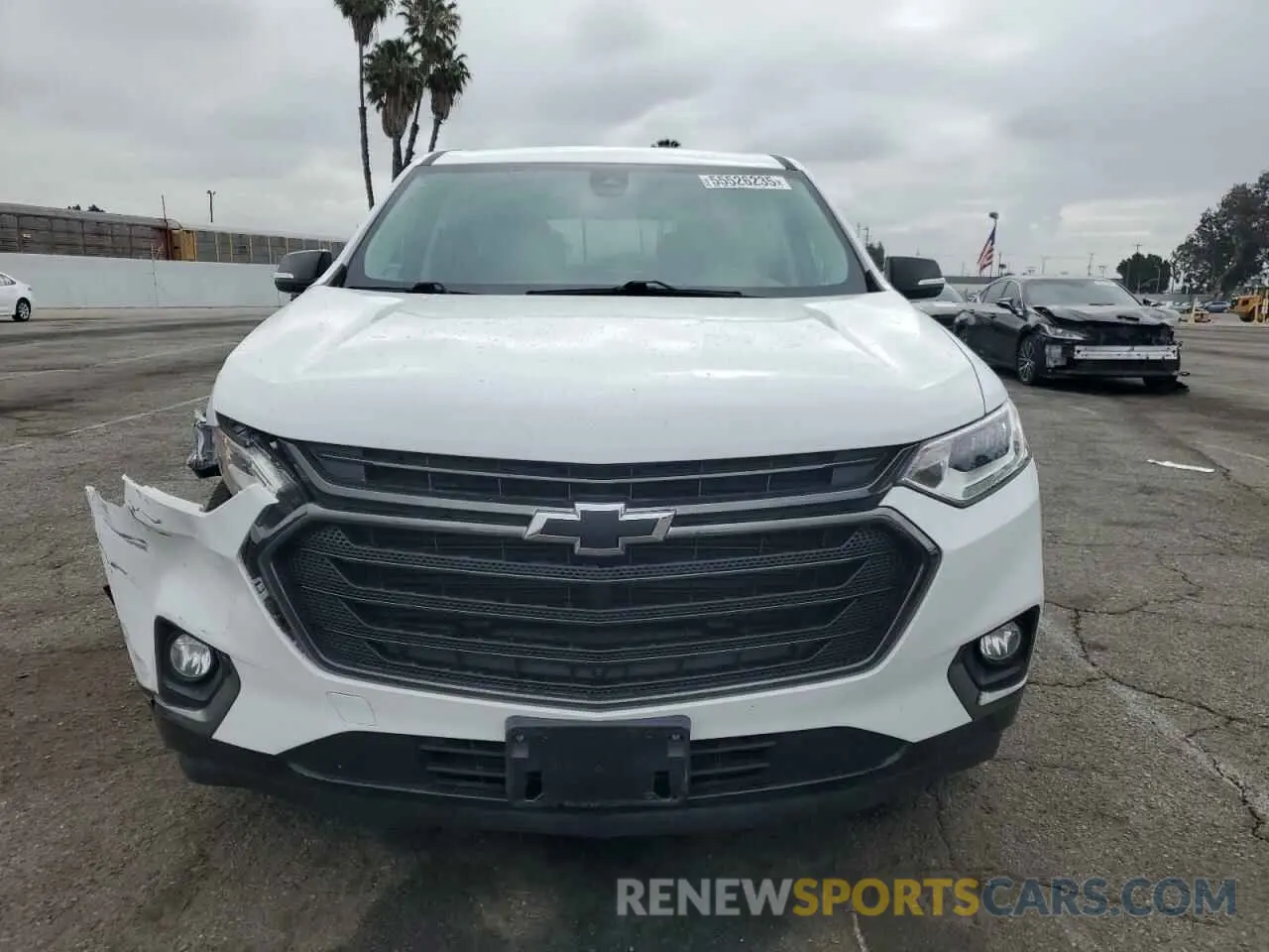 5 Фотография поврежденного автомобиля 1GNERKKW8KJ191938 CHEVROLET TRAVERSE 2019