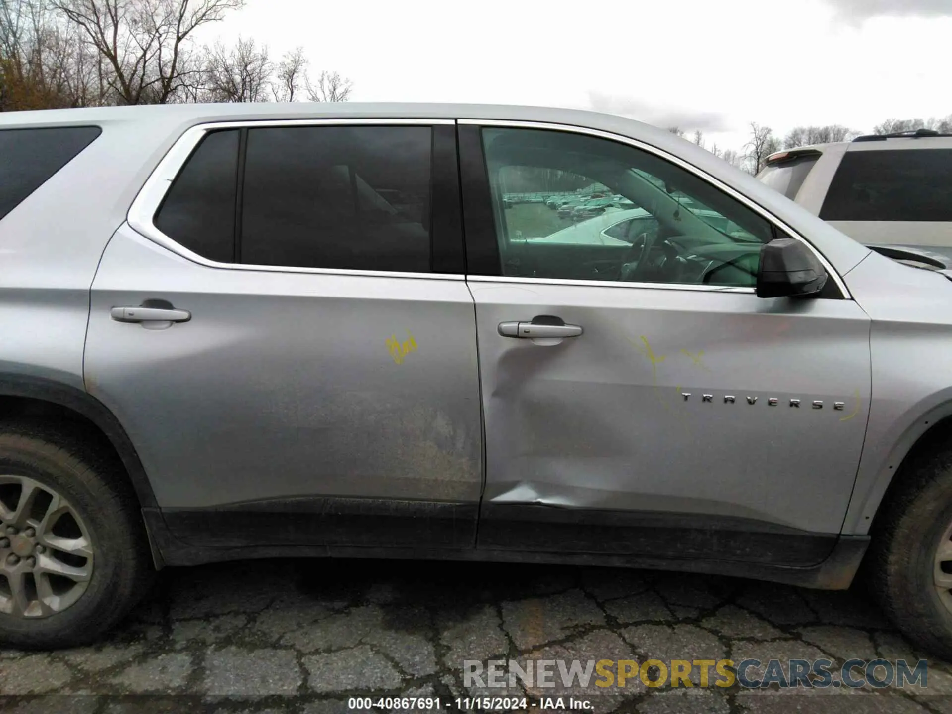 13 Фотография поврежденного автомобиля 1GNEVFKWXKJ161228 CHEVROLET TRAVERSE 2019