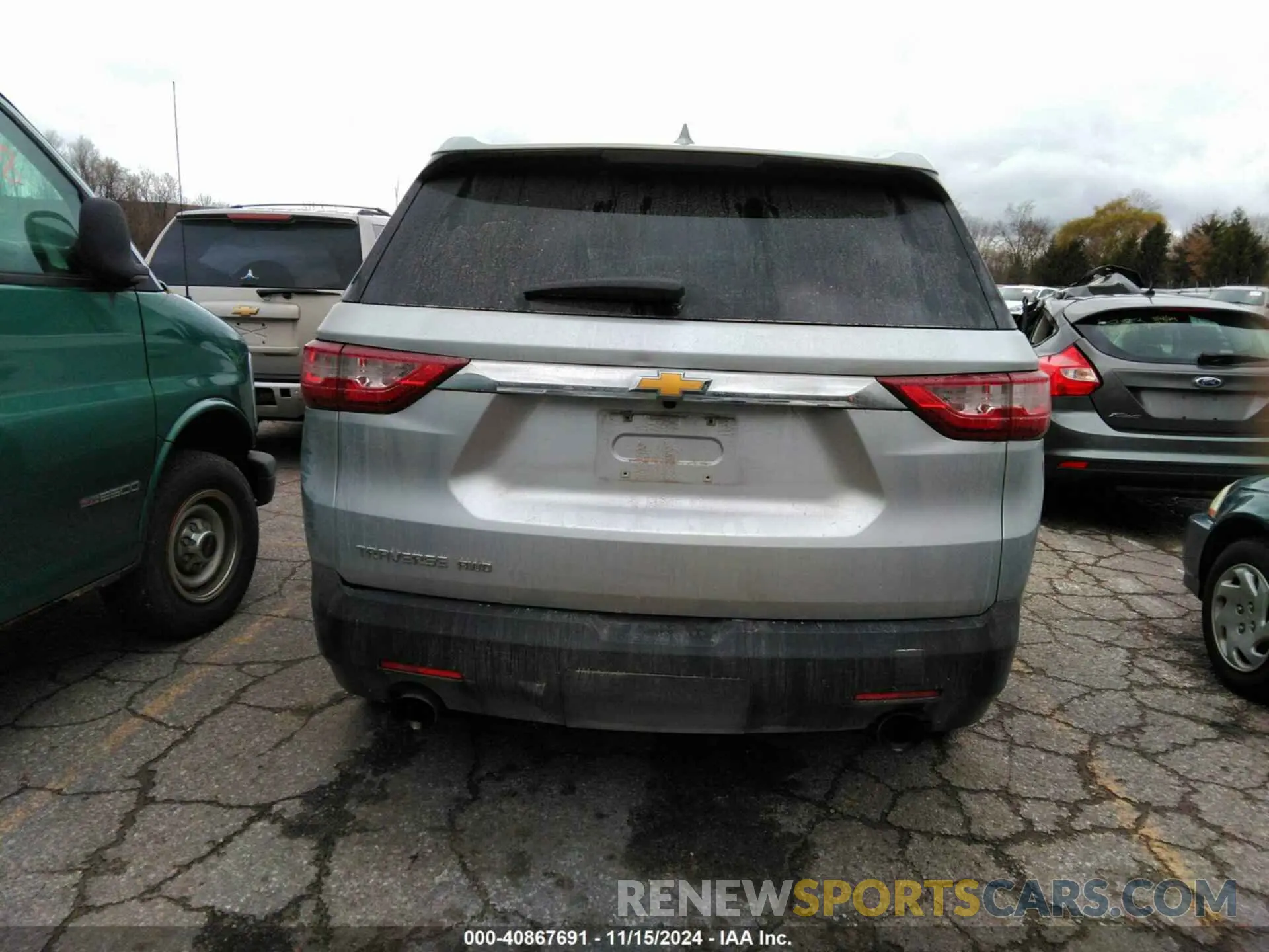 16 Фотография поврежденного автомобиля 1GNEVFKWXKJ161228 CHEVROLET TRAVERSE 2019
