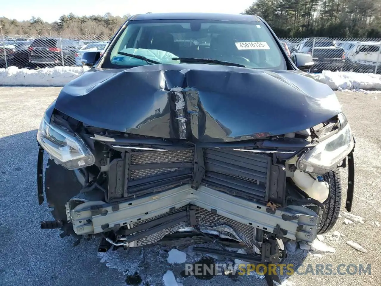 5 Photograph of a damaged car 1GNEVGKW0KJ308565 CHEVROLET TRAVERSE 2019
