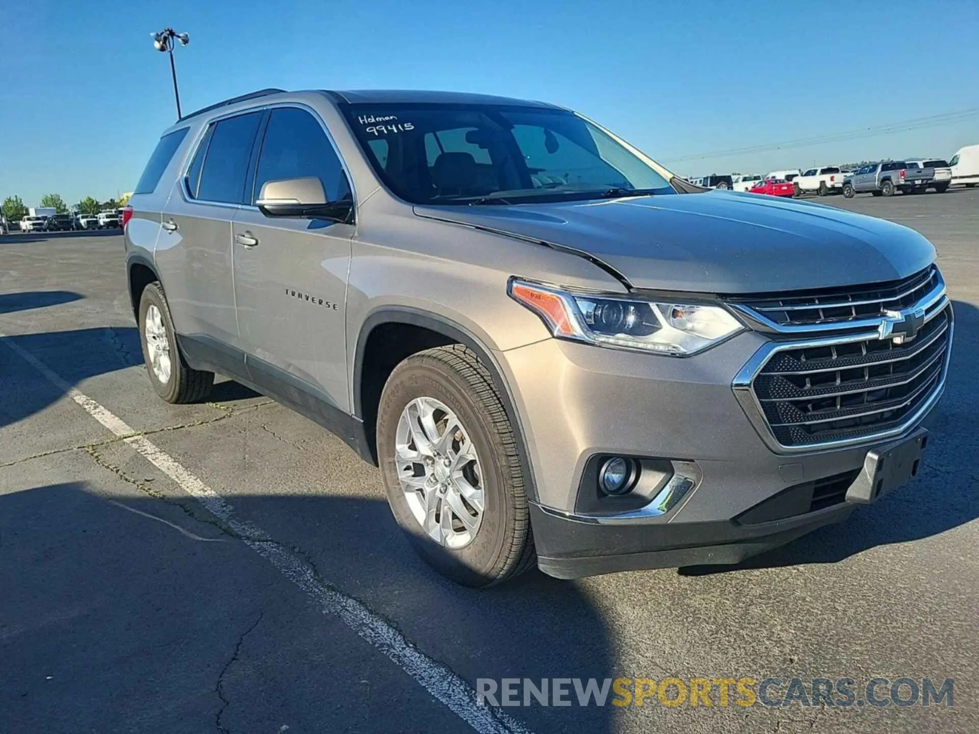 20 Photograph of a damaged car 1GNEVGKW1KJ239367 CHEVROLET TRAVERSE 2019