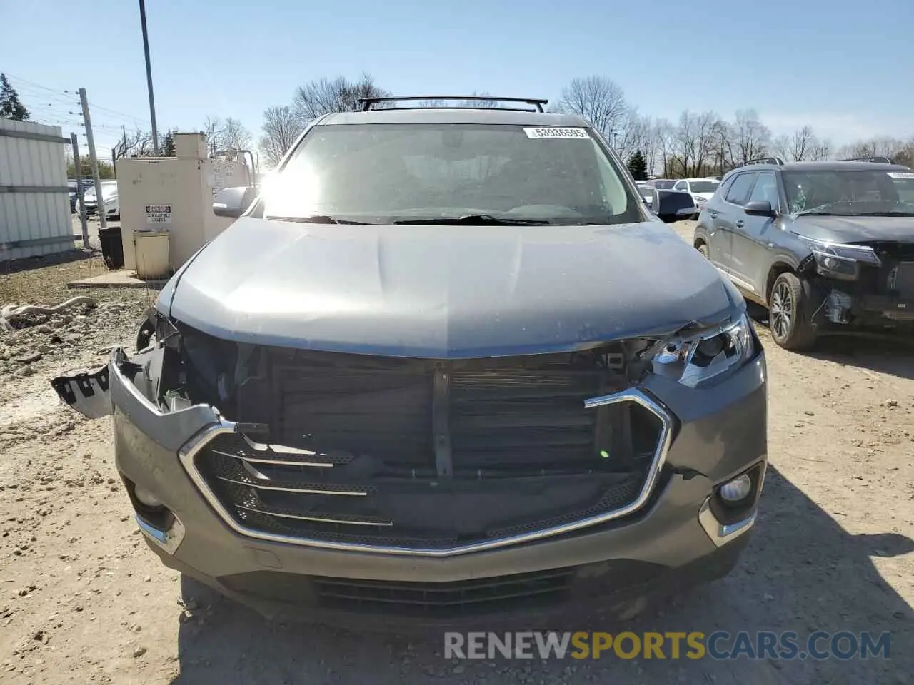 5 Photograph of a damaged car 1GNEVGKW2KJ113258 CHEVROLET TRAVERSE 2019