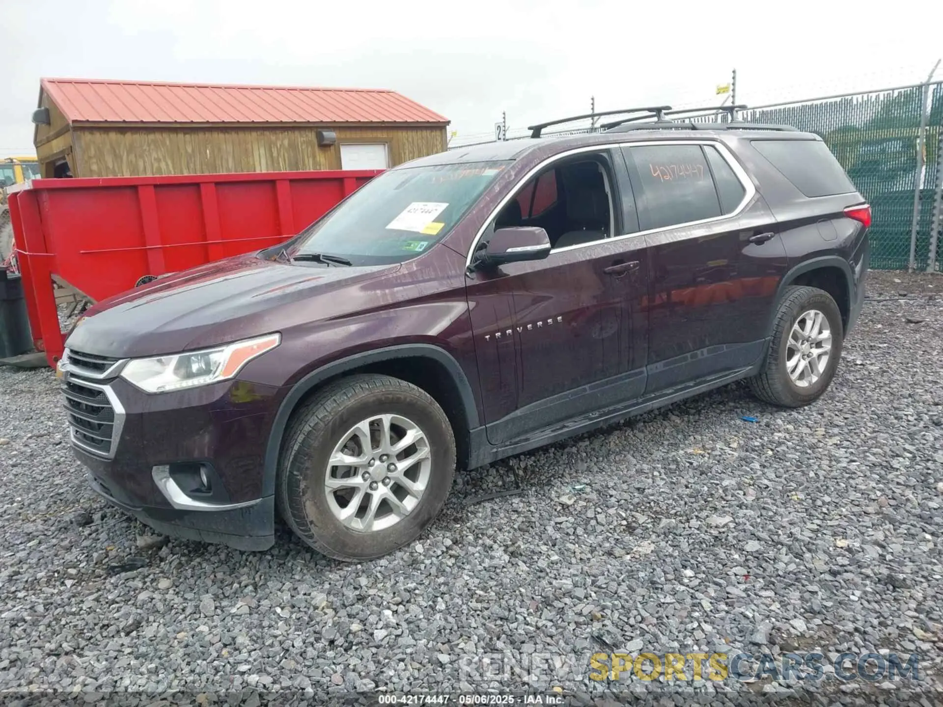 2 Фотография поврежденного автомобиля 1GNEVGKW5KJ100679 CHEVROLET TRAVERSE 2019