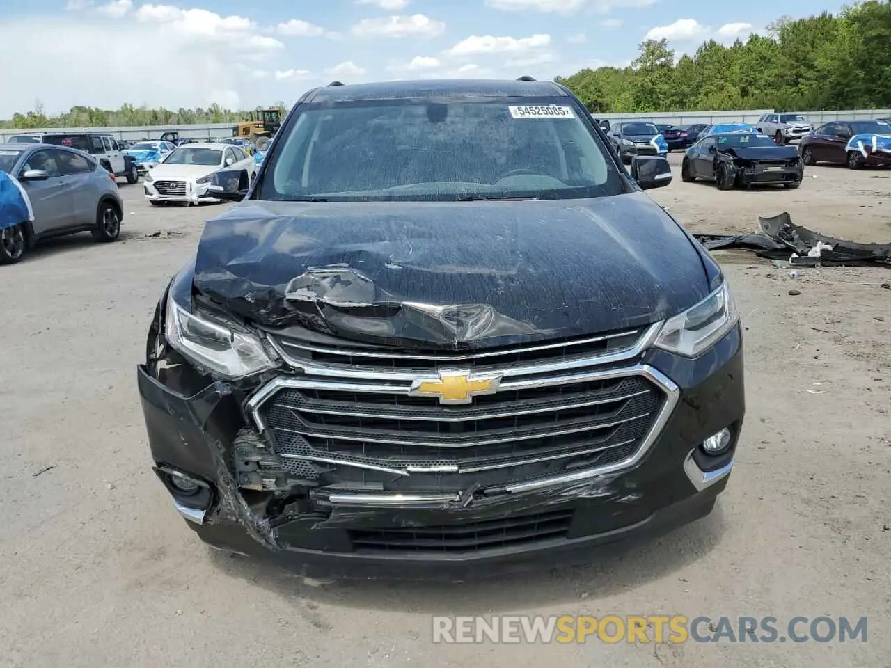 5 Фотография поврежденного автомобиля 1GNEVGKW5KJ198340 CHEVROLET TRAVERSE 2019