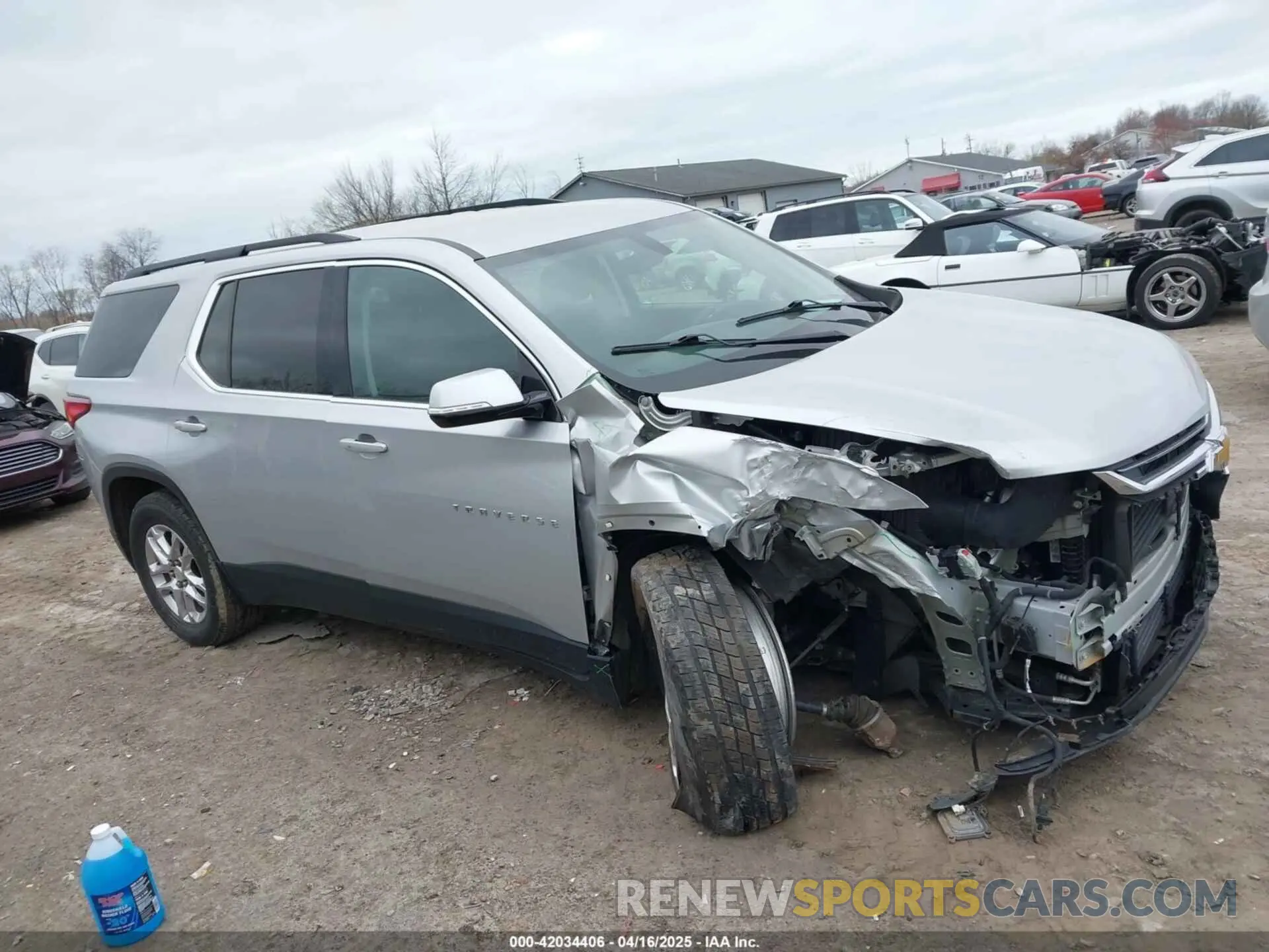 14 Photograph of a damaged car 1GNEVGKW5KJ283050 CHEVROLET TRAVERSE 2019