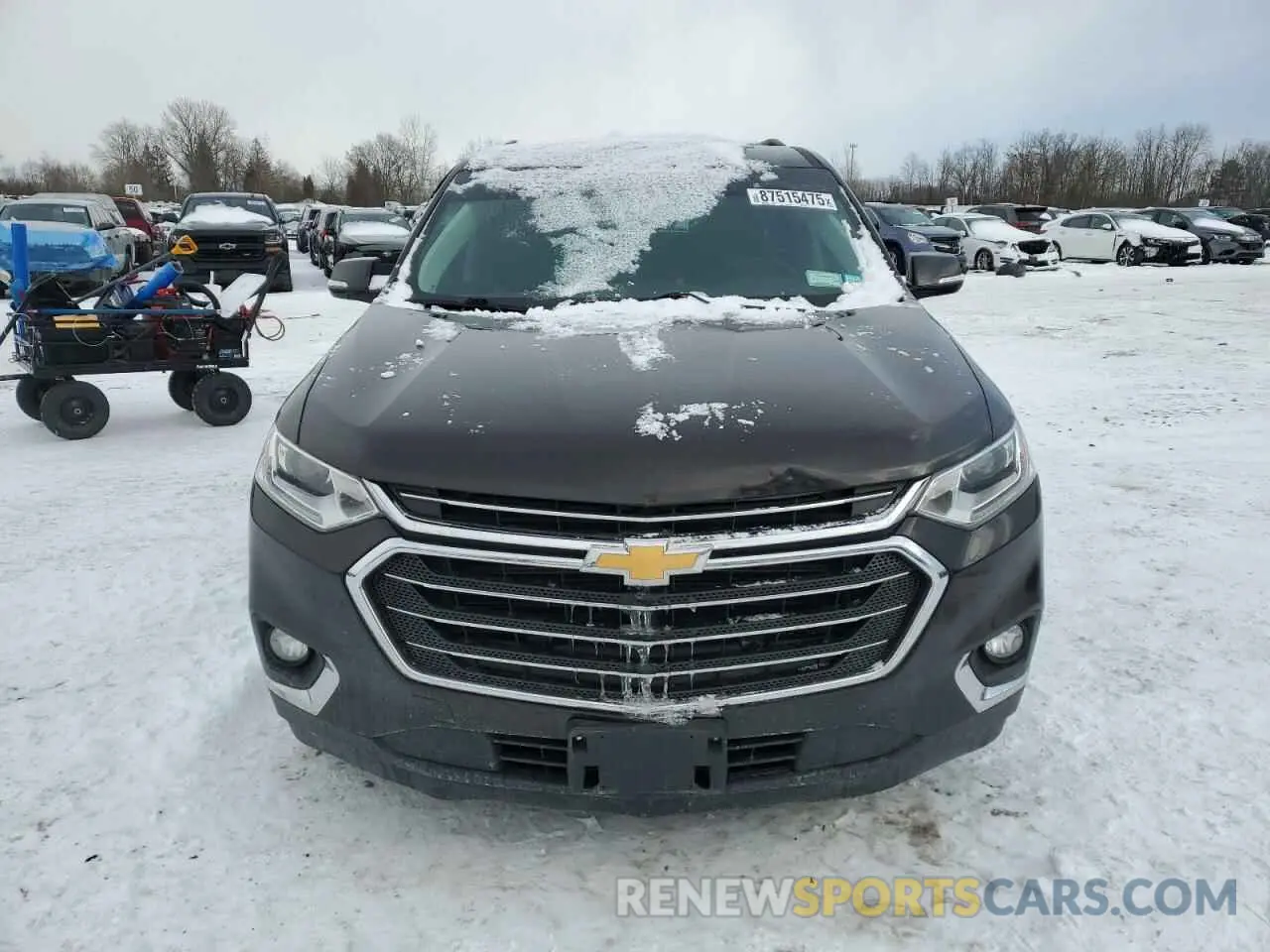 5 Фотография поврежденного автомобиля 1GNEVGKW6KJ202590 CHEVROLET TRAVERSE 2019