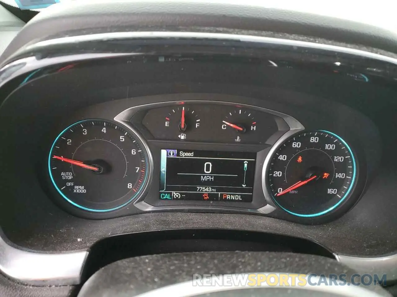 9 Фотография поврежденного автомобиля 1GNEVGKW6KJ202590 CHEVROLET TRAVERSE 2019