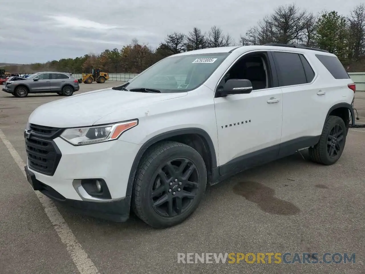 1 Photograph of a damaged car 1GNEVGKW9KJ116156 CHEVROLET TRAVERSE 2019
