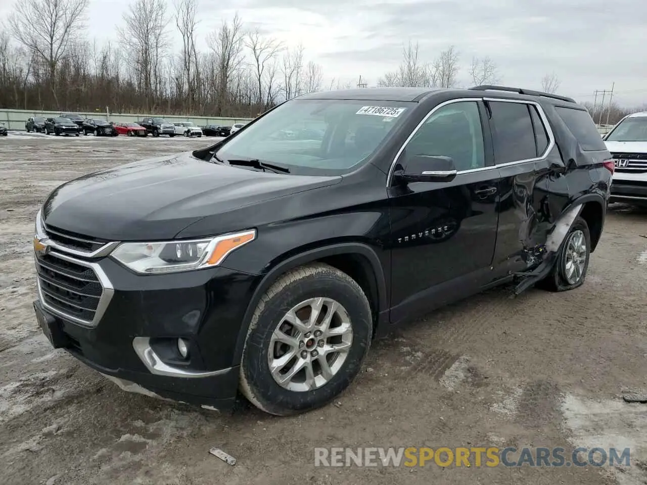 1 Фотография поврежденного автомобиля 1GNEVGKW9KJ116318 CHEVROLET TRAVERSE 2019