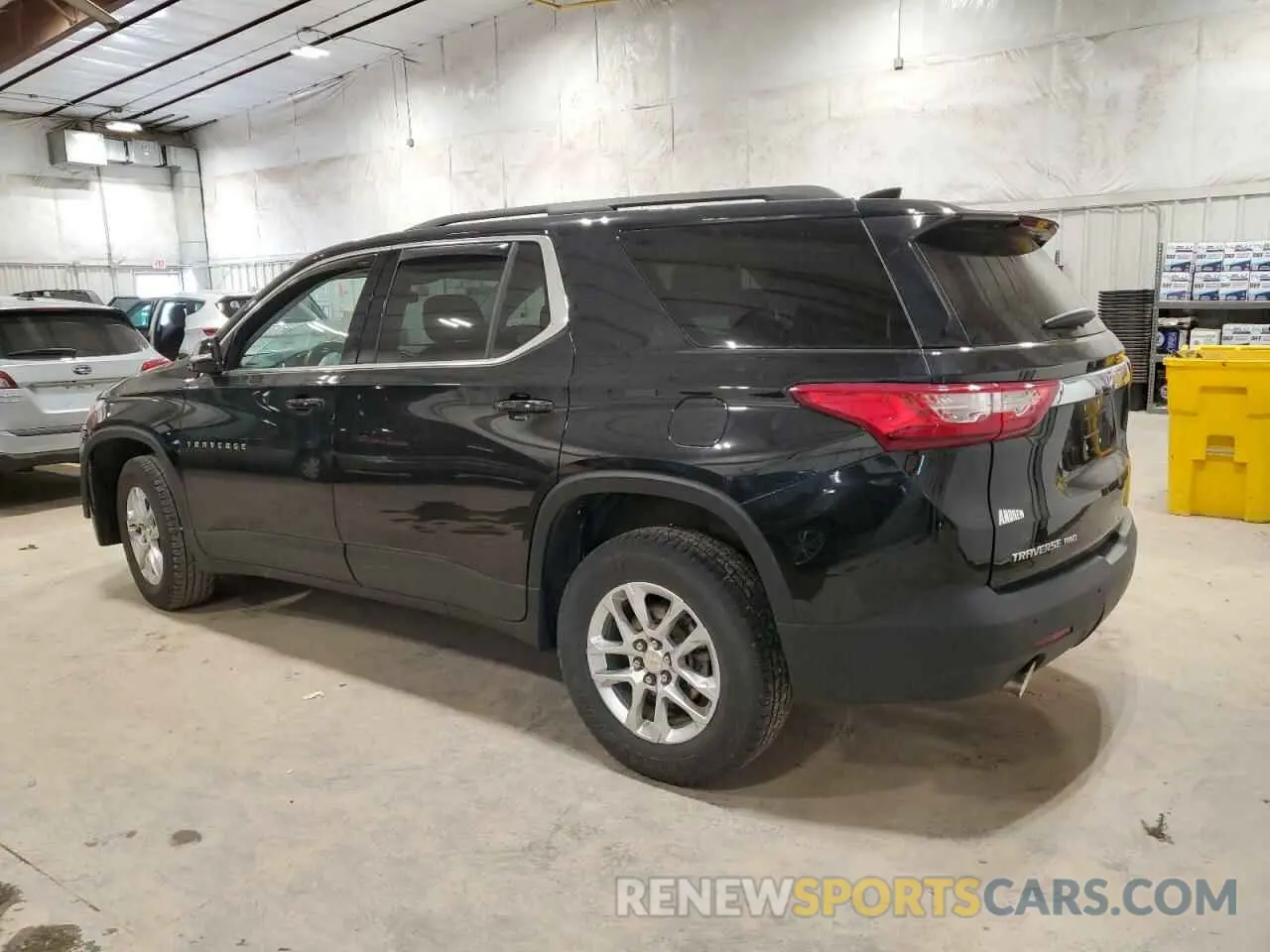2 Photograph of a damaged car 1GNEVGKW9KJ188703 CHEVROLET TRAVERSE 2019