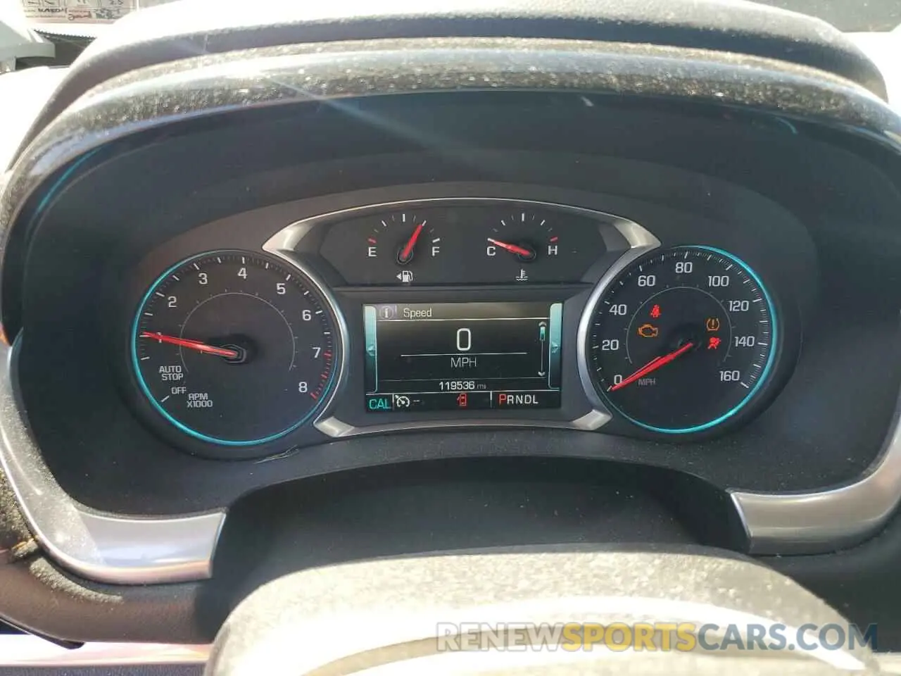 9 Photograph of a damaged car 1GNEVHKW7KJ164082 CHEVROLET TRAVERSE 2019
