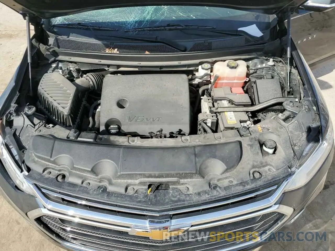 12 Photograph of a damaged car 1GNEVHKW8KJ224841 CHEVROLET TRAVERSE 2019