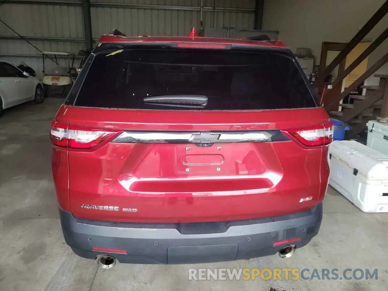 6 Фотография поврежденного автомобиля 1GNEVJKW0KJ129049 CHEVROLET TRAVERSE 2019