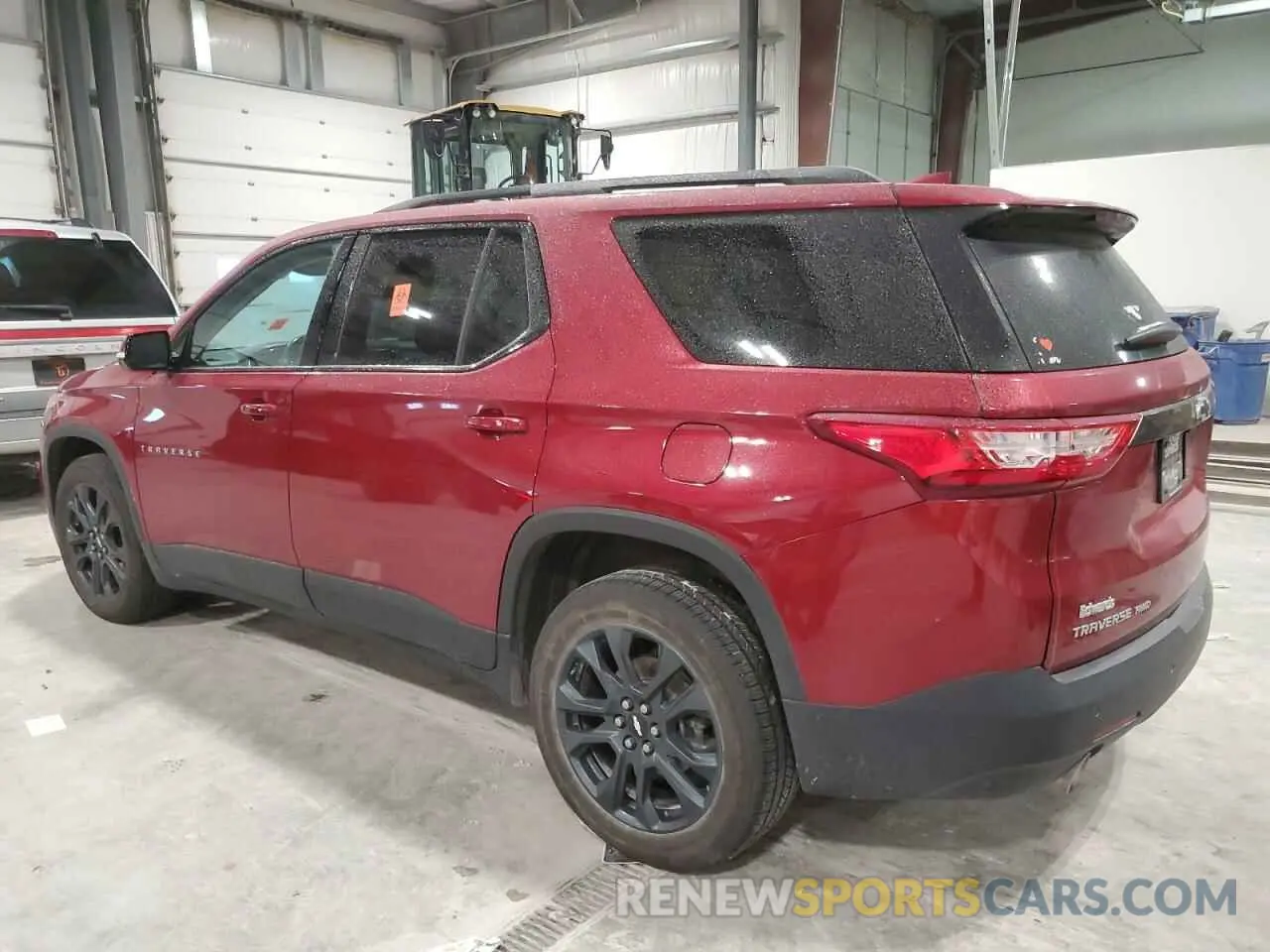 2 Фотография поврежденного автомобиля 1GNEVJKW5KJ127345 CHEVROLET TRAVERSE 2019
