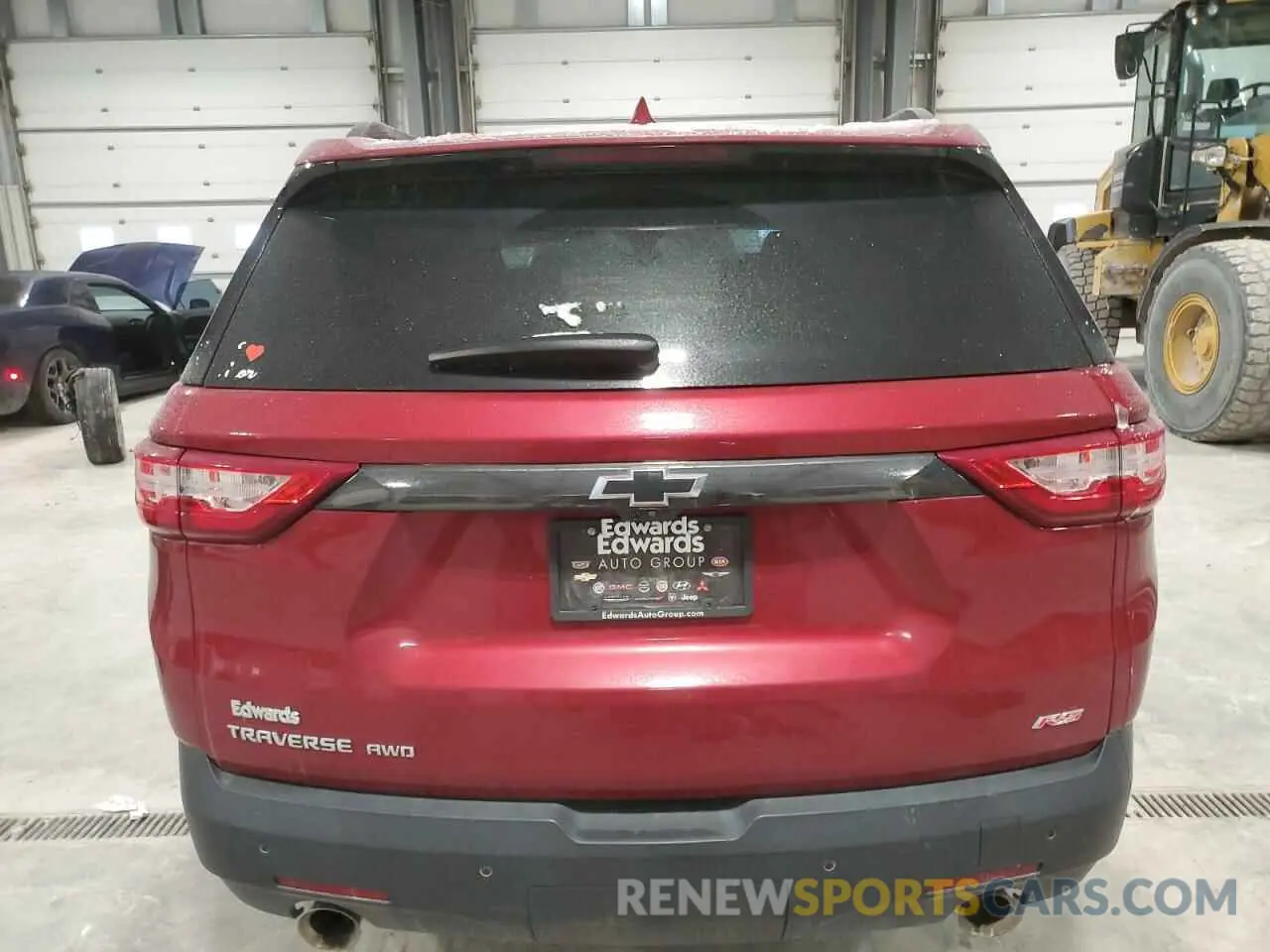 6 Фотография поврежденного автомобиля 1GNEVJKW5KJ127345 CHEVROLET TRAVERSE 2019