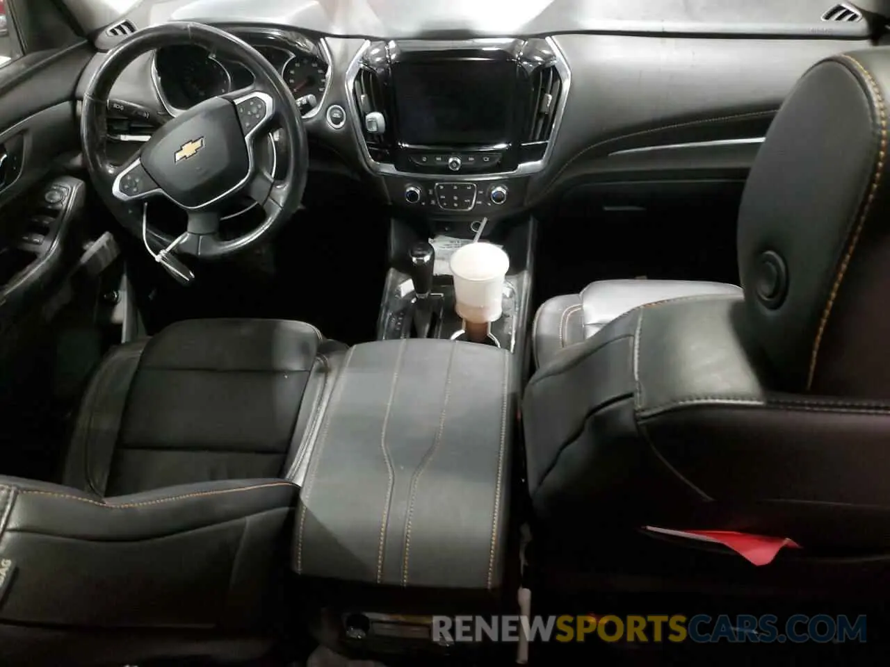 8 Фотография поврежденного автомобиля 1GNEVJKW5KJ127345 CHEVROLET TRAVERSE 2019