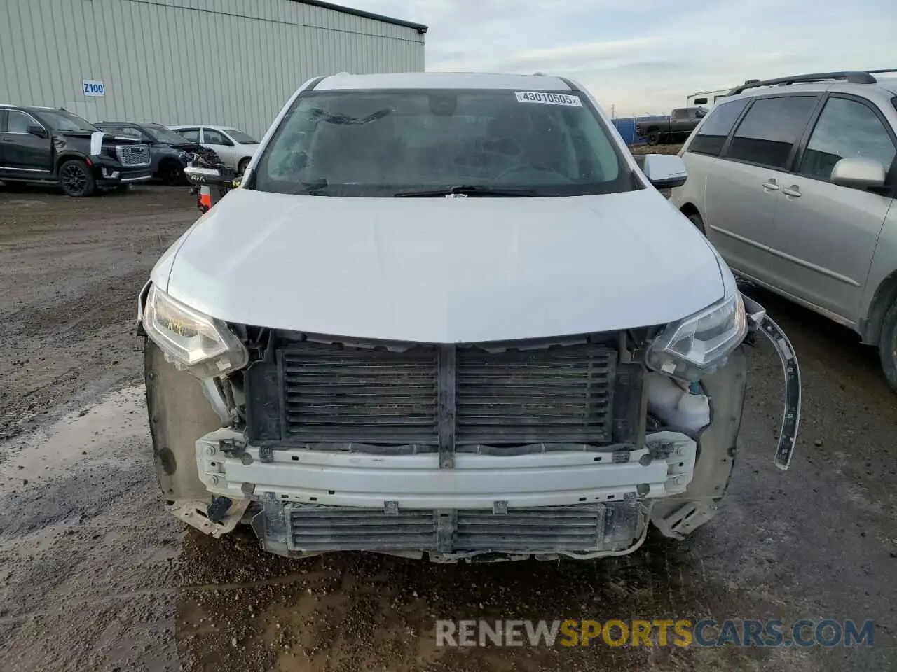 5 Photograph of a damaged car 1GNEVKKW2KJ192322 CHEVROLET TRAVERSE 2019