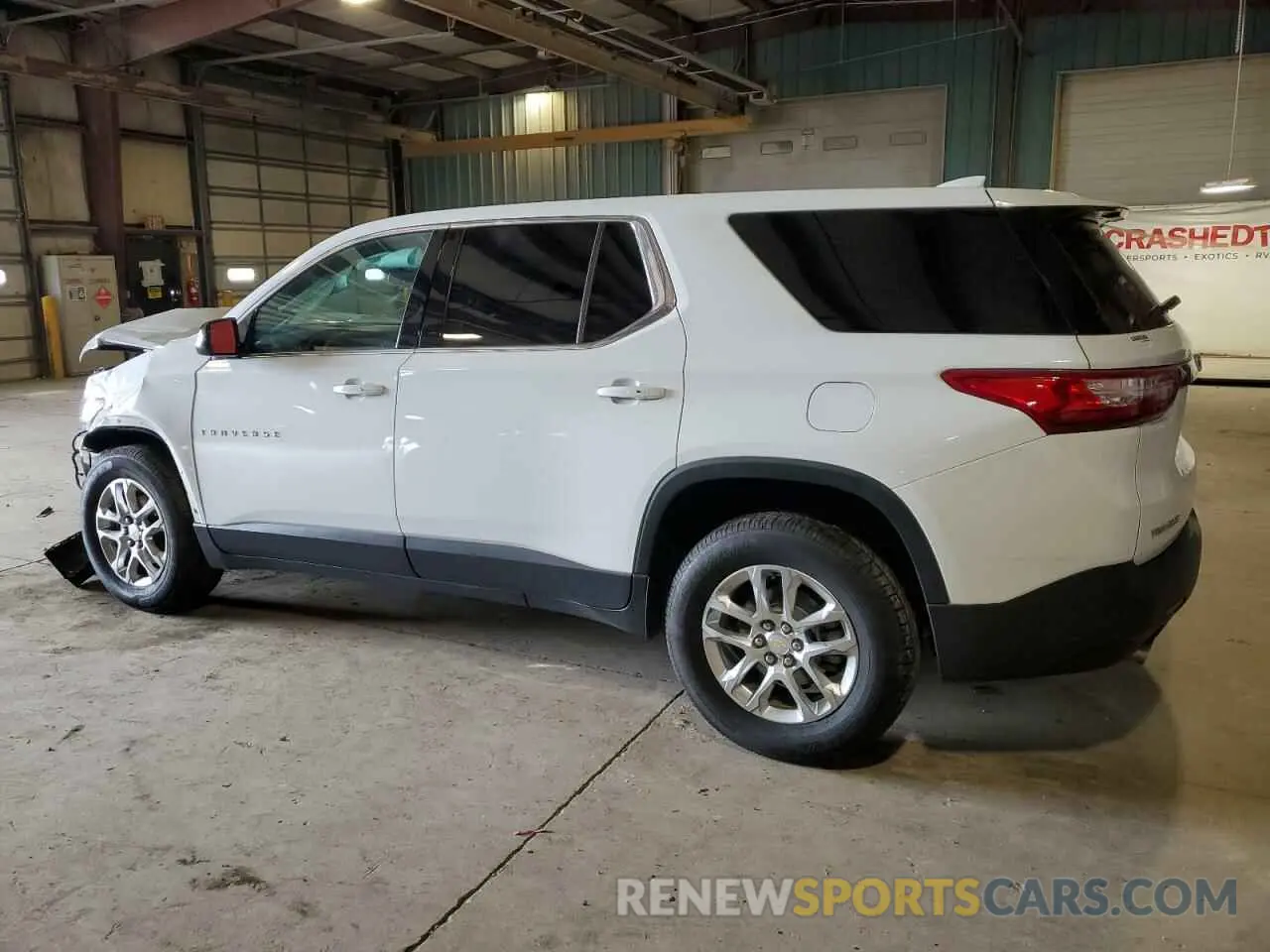 2 Фотография поврежденного автомобиля 1GNERFKW0LJ131354 CHEVROLET TRAVERSE 2020