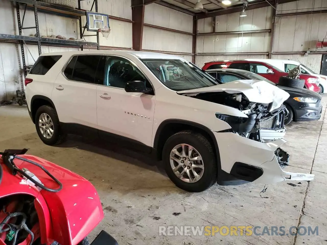 4 Фотография поврежденного автомобиля 1GNERFKW0LJ131354 CHEVROLET TRAVERSE 2020