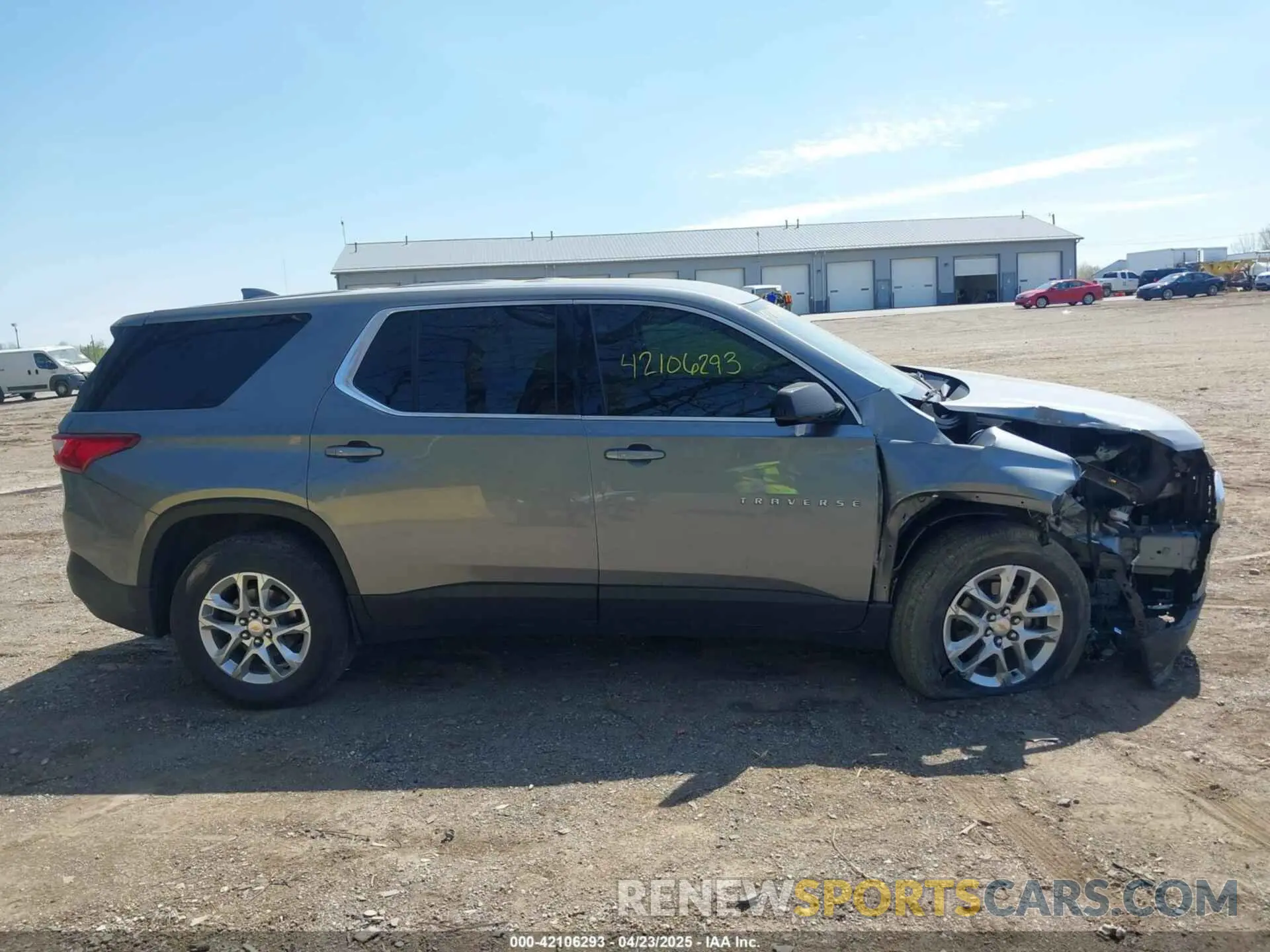 14 Photograph of a damaged car 1GNERFKW0LJ262283 CHEVROLET TRAVERSE 2020