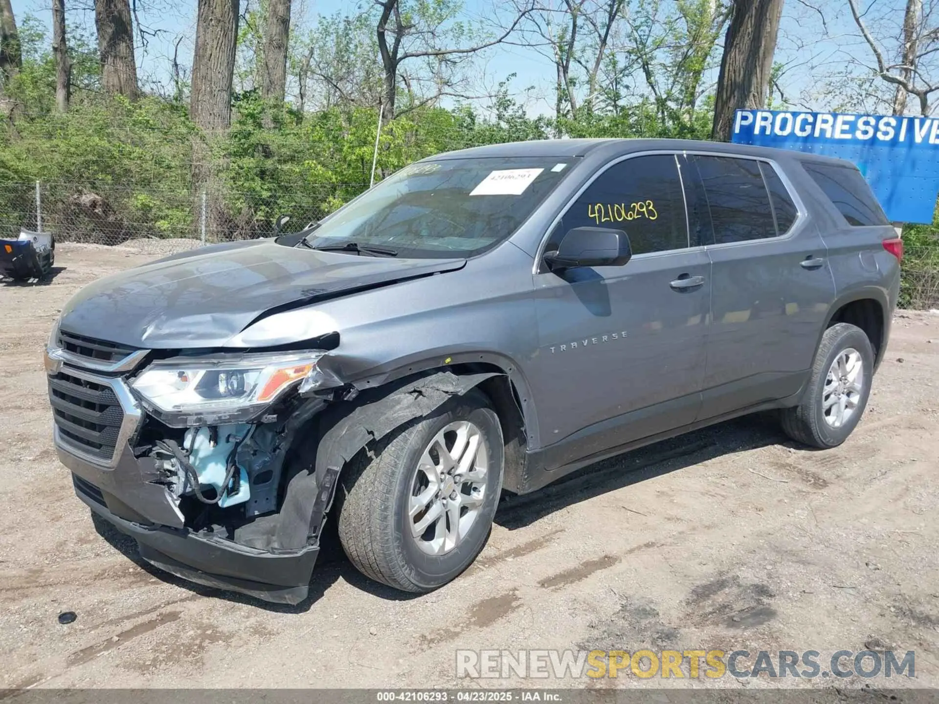 6 Photograph of a damaged car 1GNERFKW0LJ262283 CHEVROLET TRAVERSE 2020
