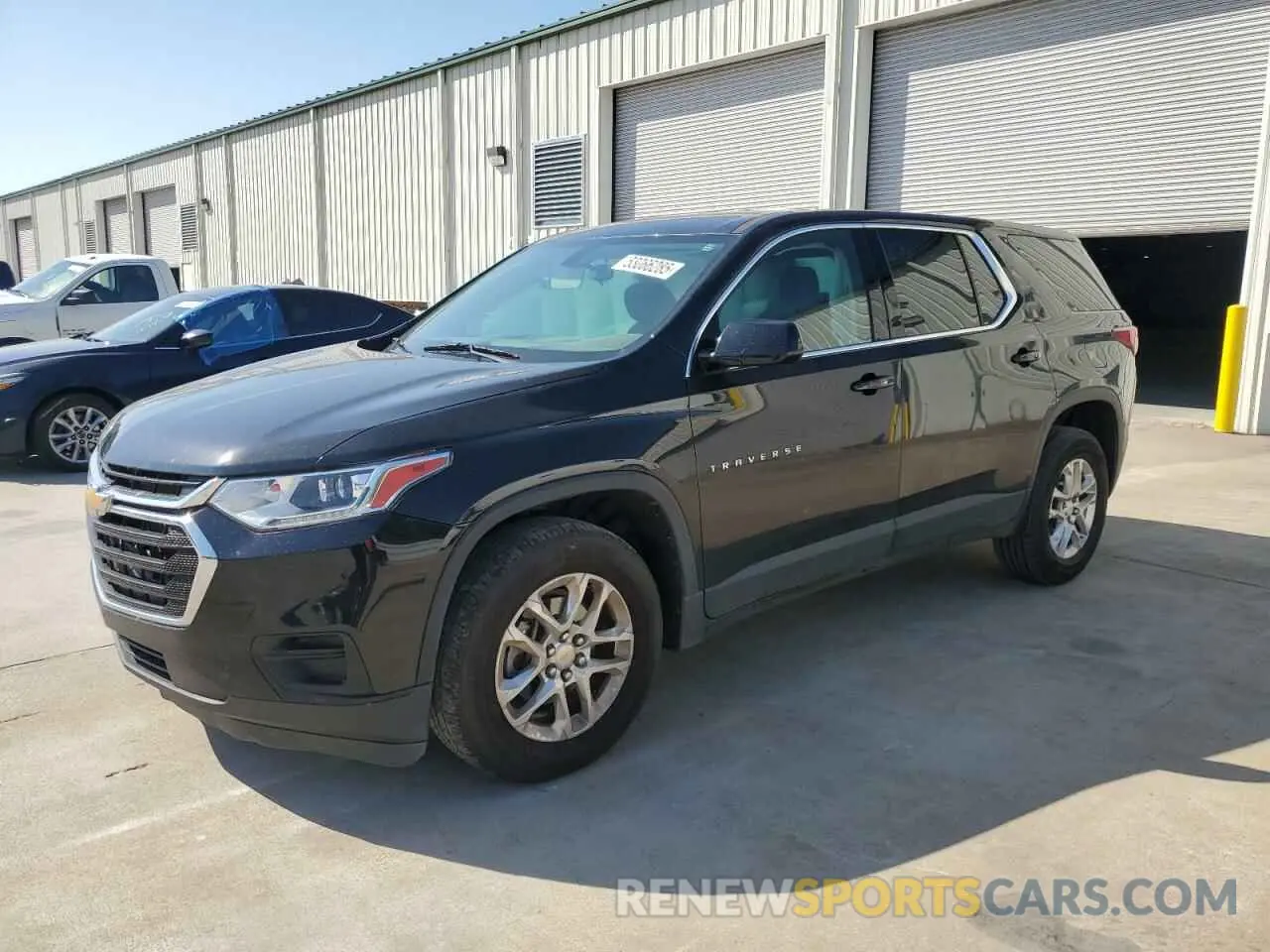 1 Photograph of a damaged car 1GNERFKW1LJ110657 CHEVROLET TRAVERSE 2020