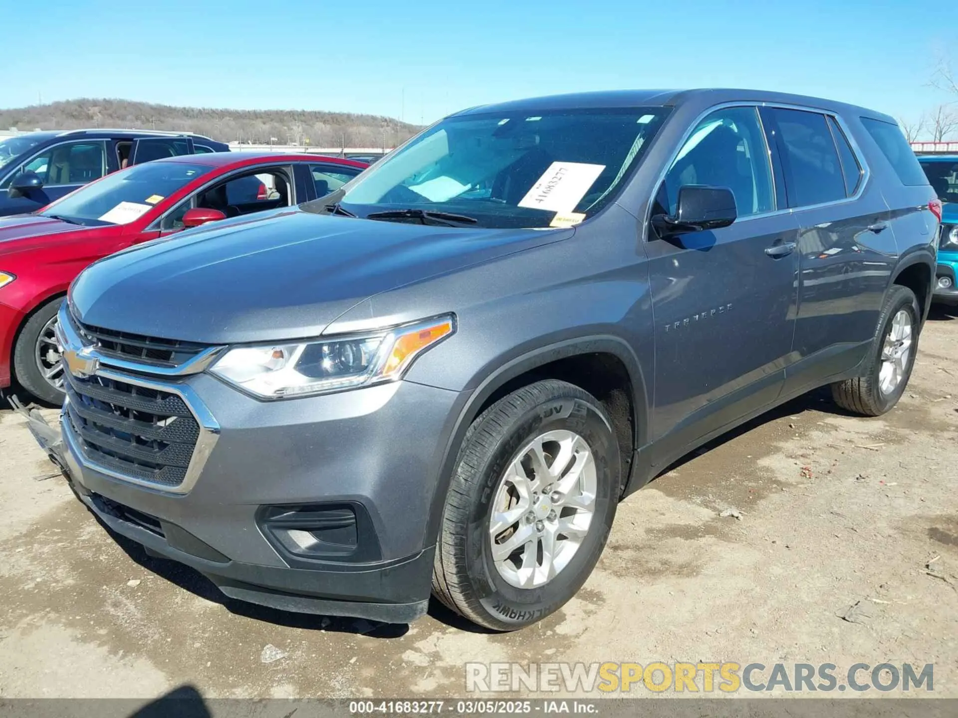 2 Photograph of a damaged car 1GNERFKW1LJ188310 CHEVROLET TRAVERSE 2020