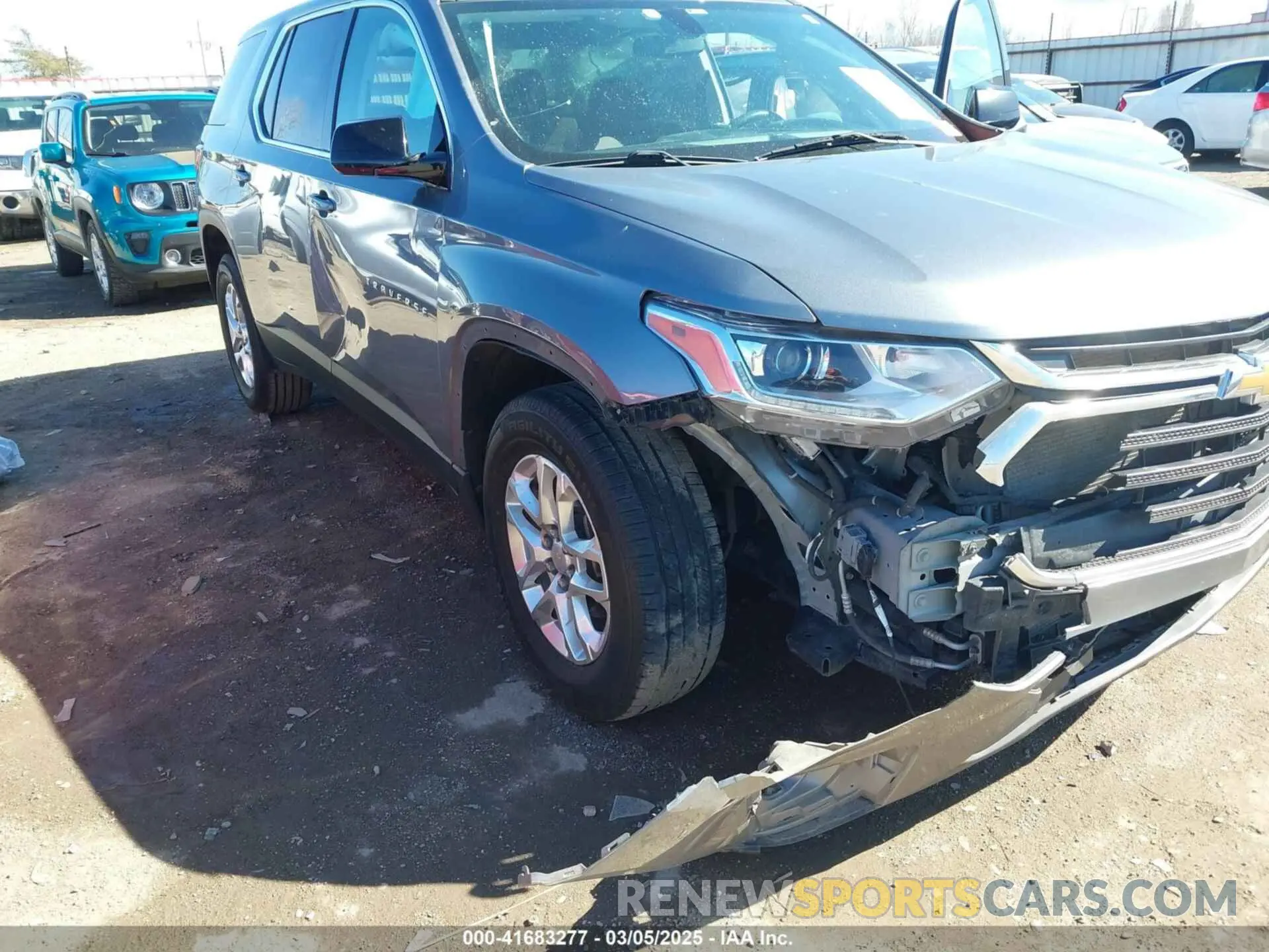 6 Photograph of a damaged car 1GNERFKW1LJ188310 CHEVROLET TRAVERSE 2020