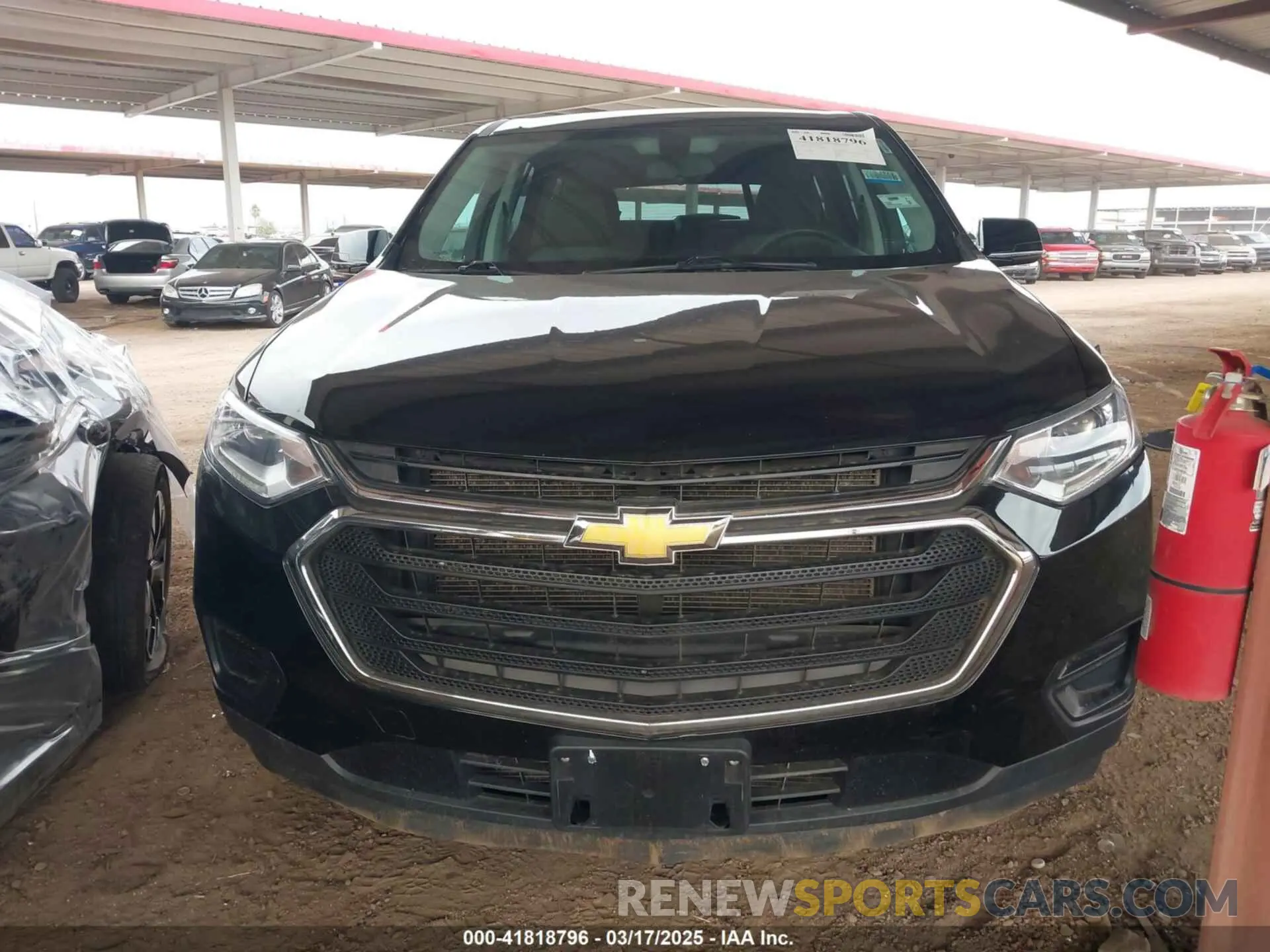 13 Фотография поврежденного автомобиля 1GNERFKW1LJ193099 CHEVROLET TRAVERSE 2020