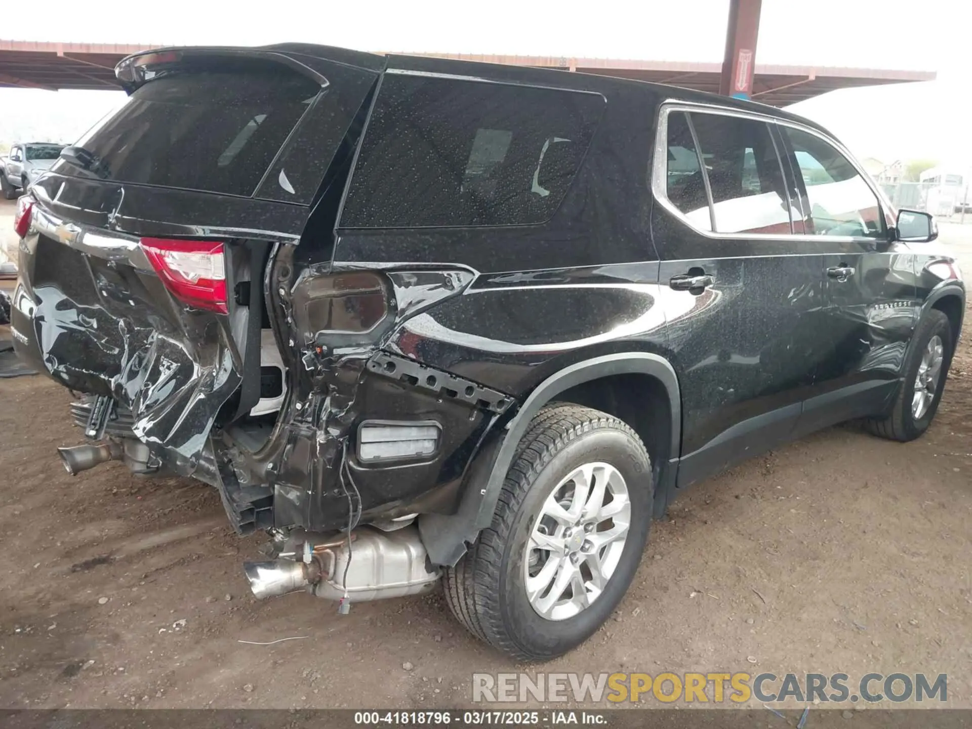 4 Фотография поврежденного автомобиля 1GNERFKW1LJ193099 CHEVROLET TRAVERSE 2020