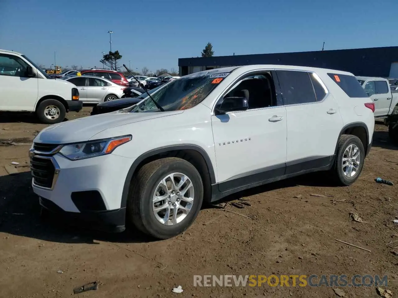 1 Photograph of a damaged car 1GNERFKW1LJ320630 CHEVROLET TRAVERSE 2020
