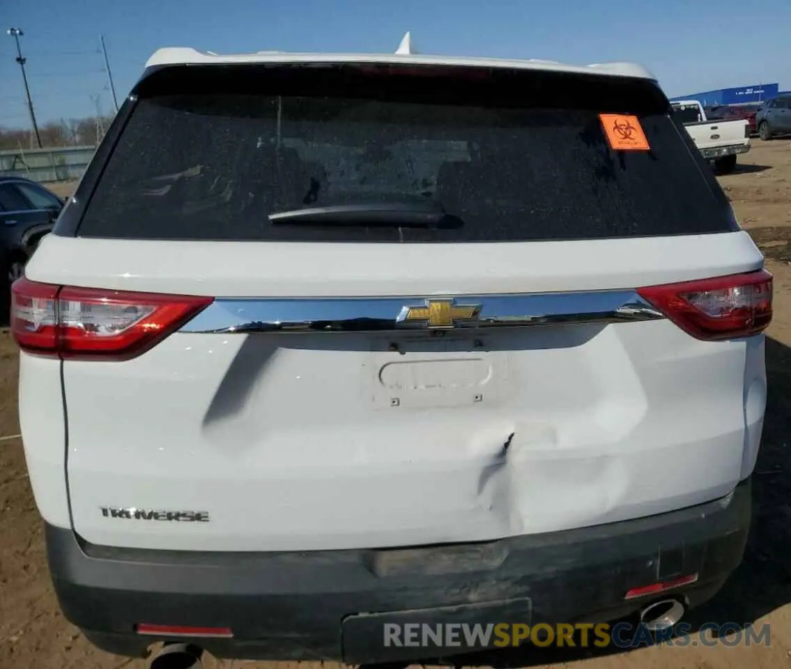 6 Photograph of a damaged car 1GNERFKW1LJ320630 CHEVROLET TRAVERSE 2020