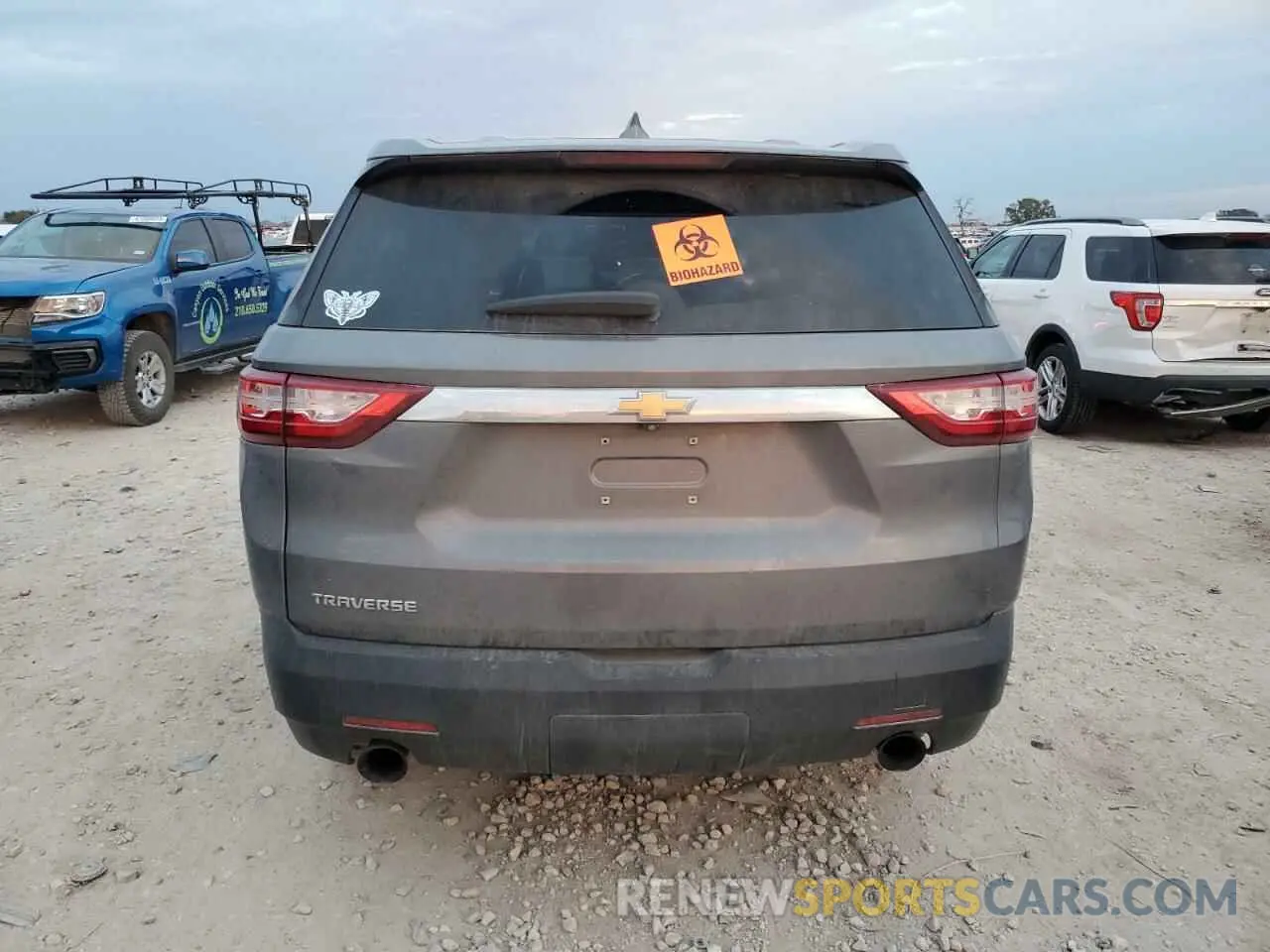 6 Photograph of a damaged car 1GNERFKW2LJ145630 CHEVROLET TRAVERSE 2020