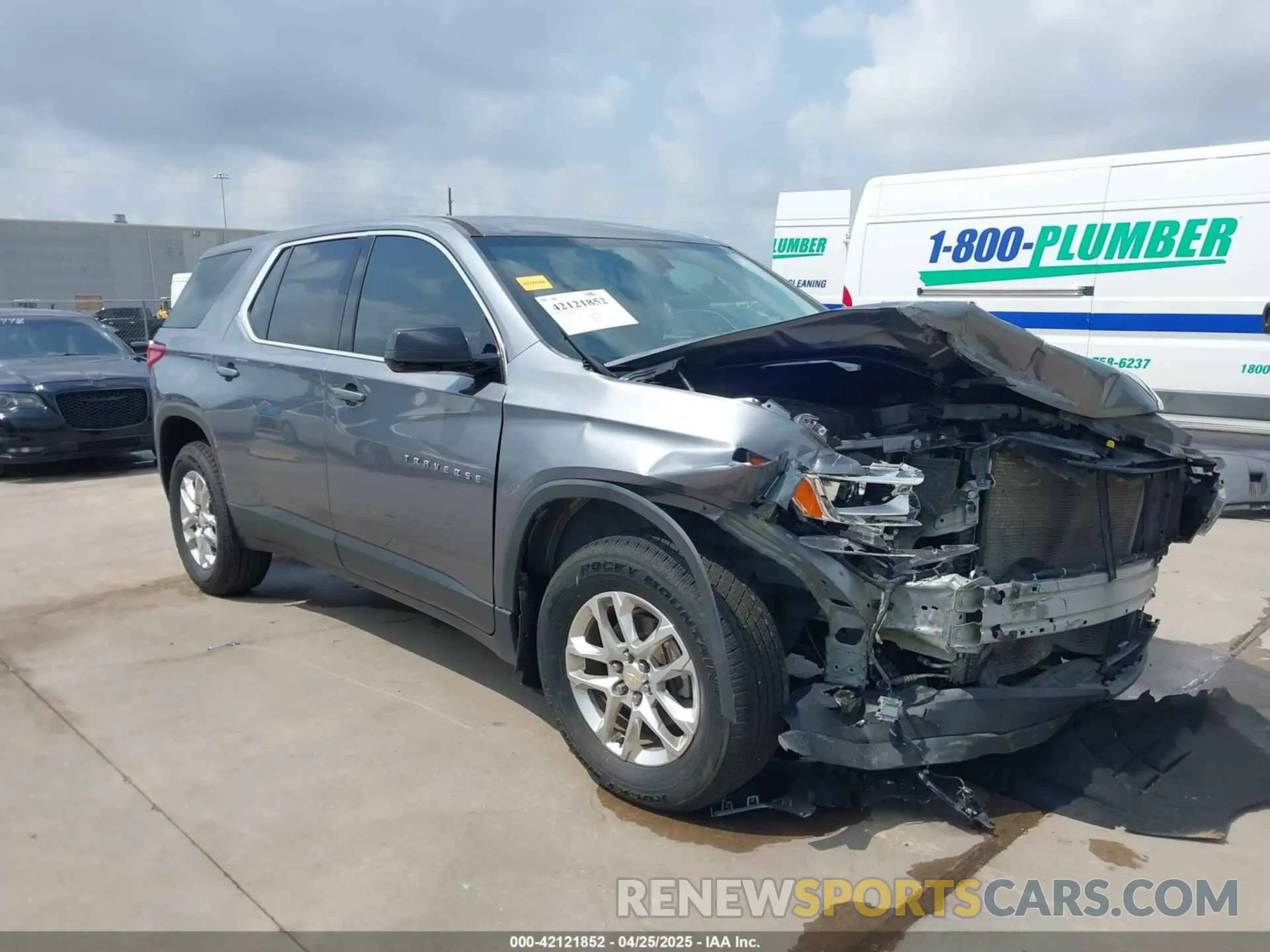 1 Фотография поврежденного автомобиля 1GNERFKW2LJ214154 CHEVROLET TRAVERSE 2020